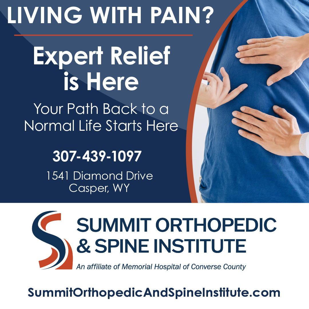 Summit Orthopedic & Spine Institute Facebook ad: Pain Management Experts
