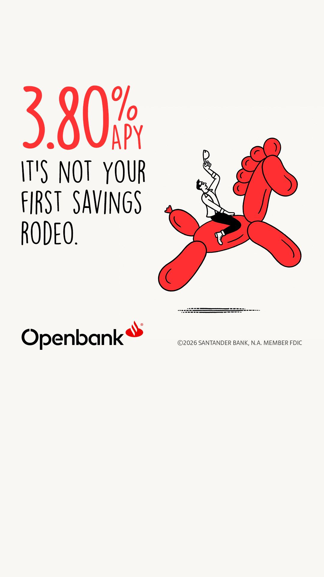 Openbank US Facebook ad from Jun 3, 2026