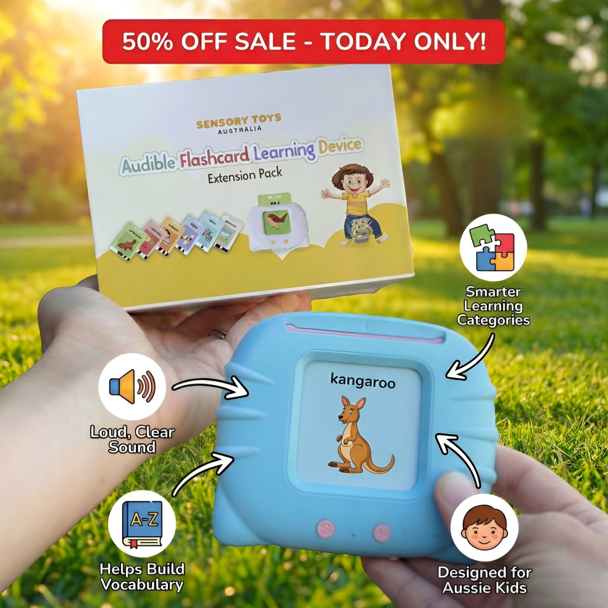 Sensory Toys Facebook ad