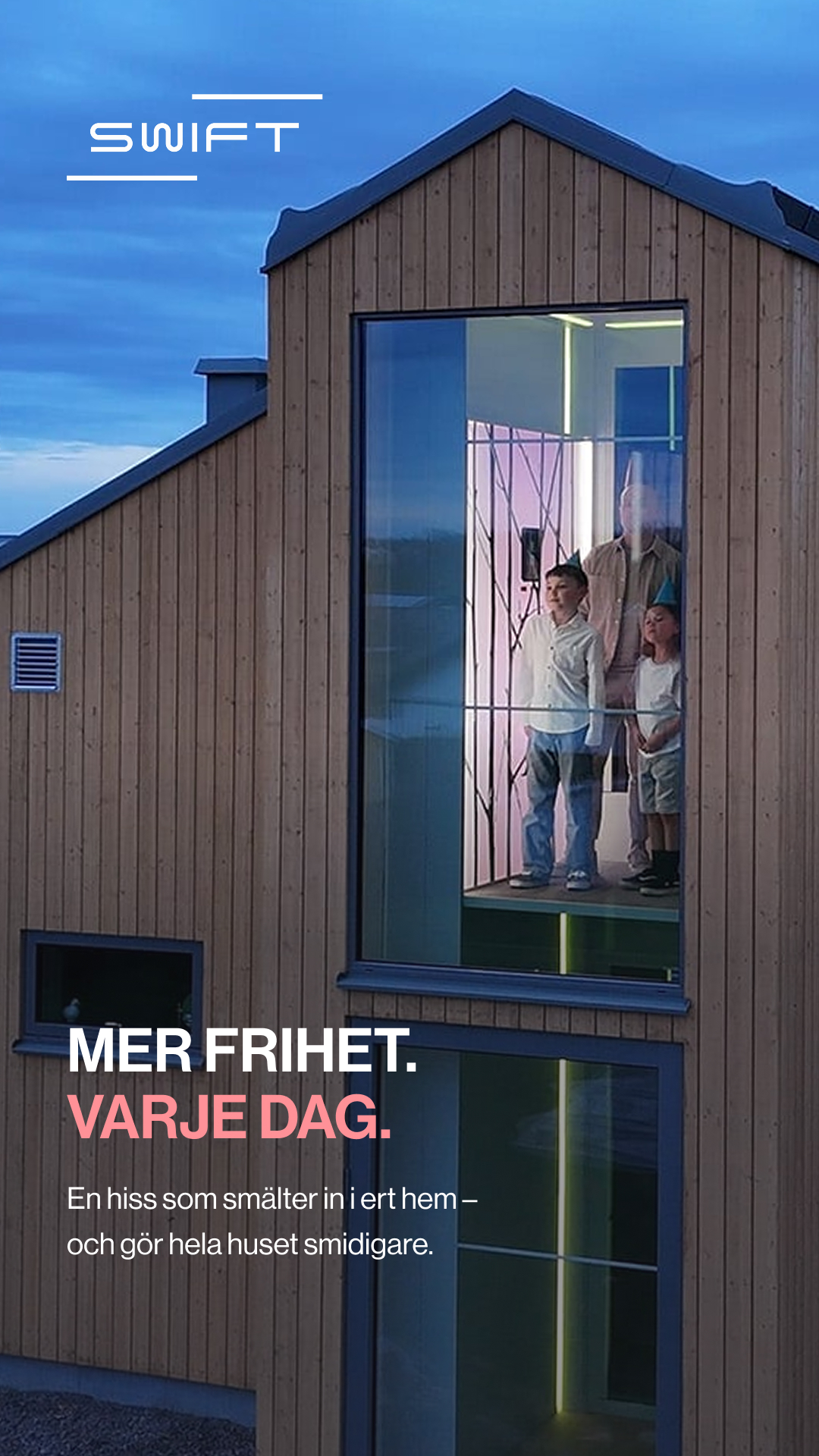 SWIFT Home Lifts Facebook ad