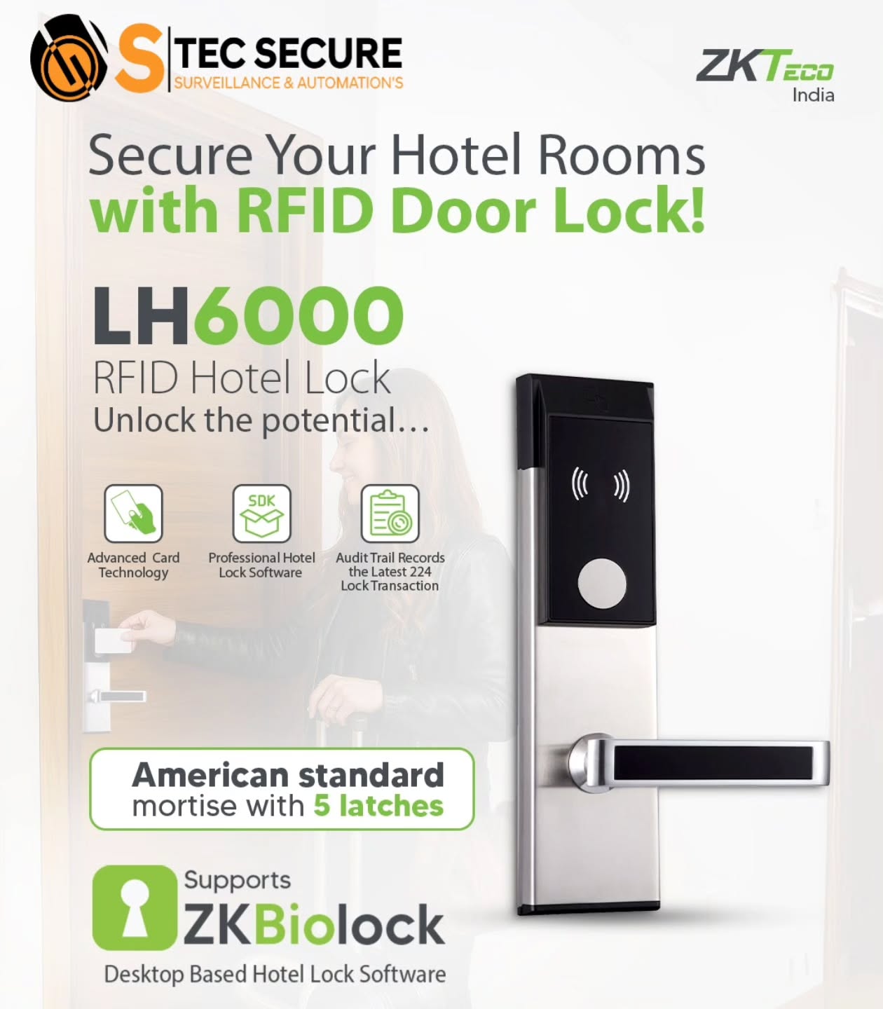 stecsecure Facebook ad: HOTEL DOOR LOCK