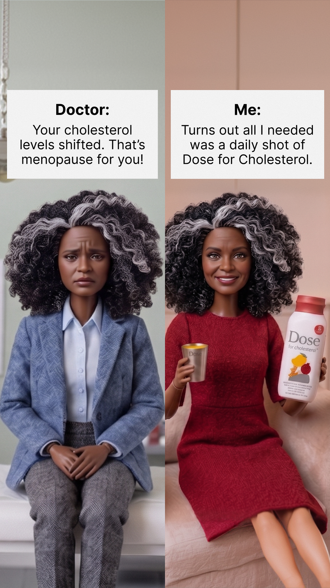 Dose for Cholesterol Facebook ad
