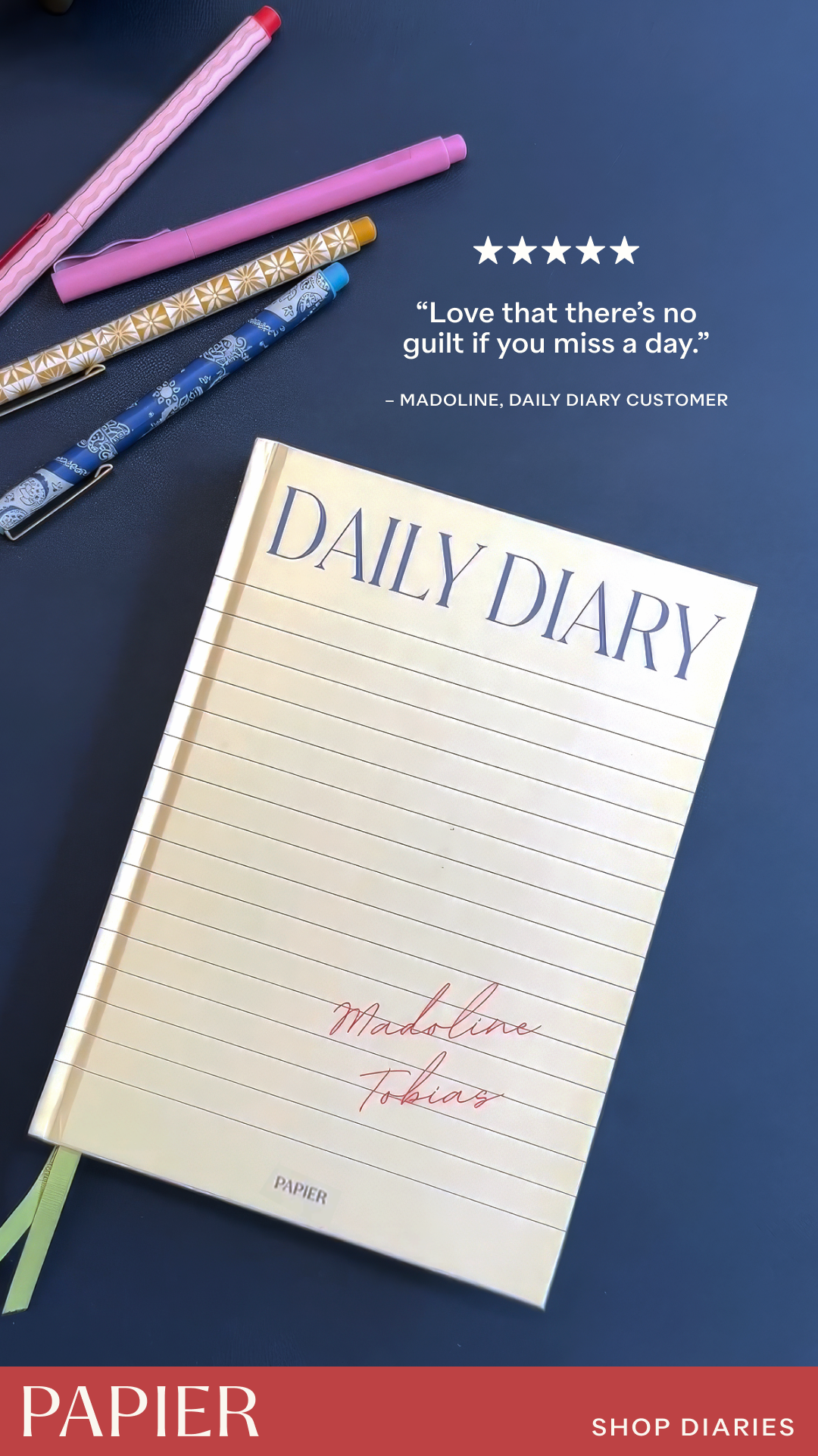 Papier Facebook ad