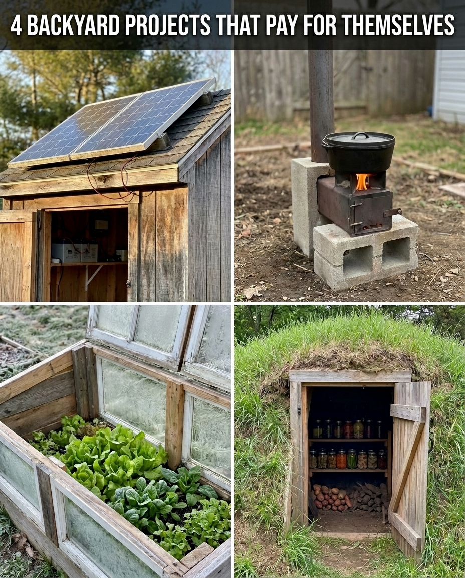 Self-Sufficient Backyard - by Ron and Johanna Facebook ad