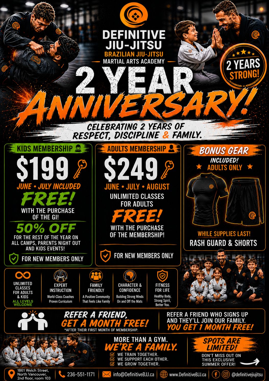 Definitive Jiu-Jitsu Facebook ad: Definitive BJJ | North Vancouver's Top Brazilian Jiu-Jitsu…