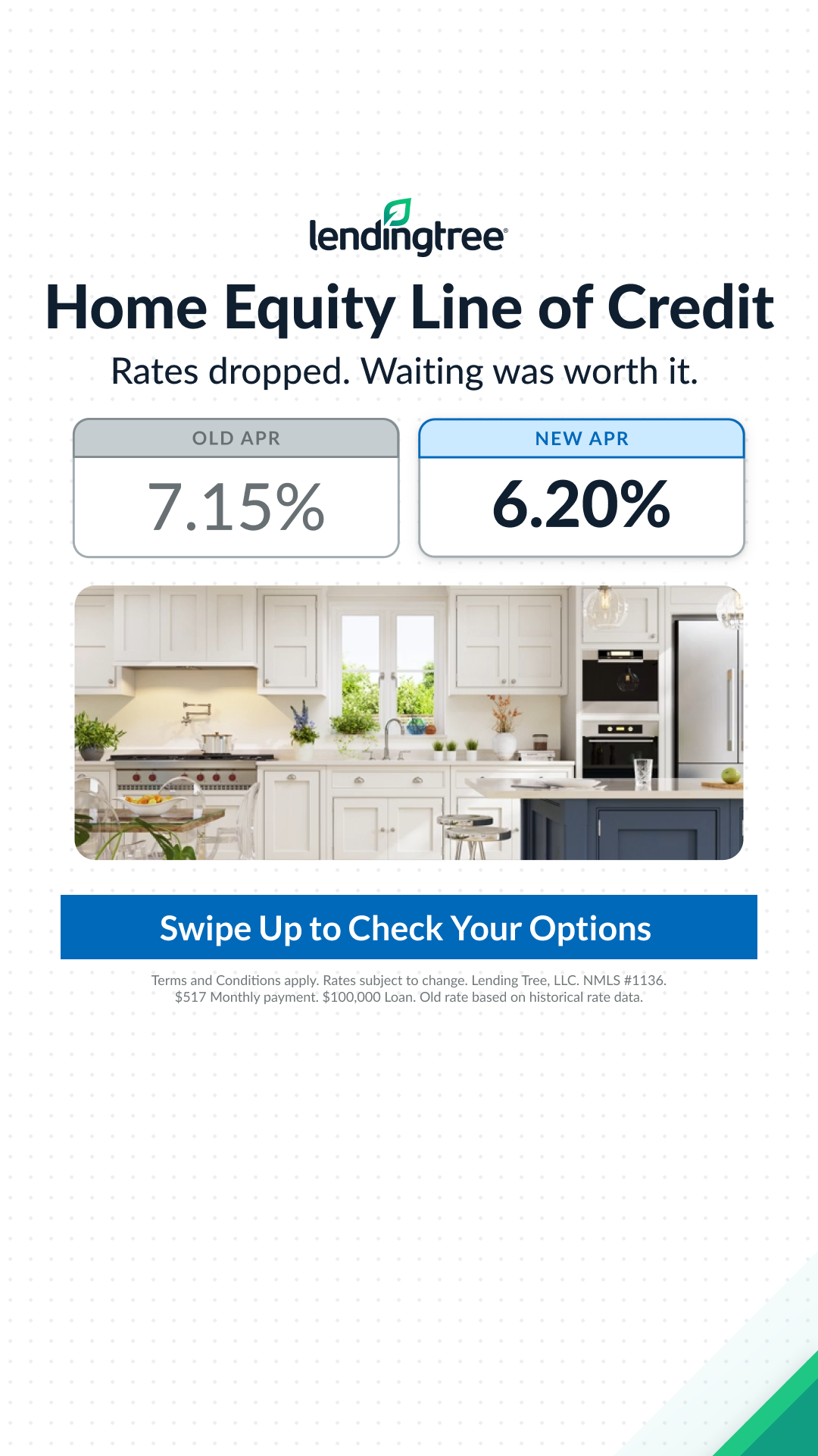 LendingTree Facebook ad