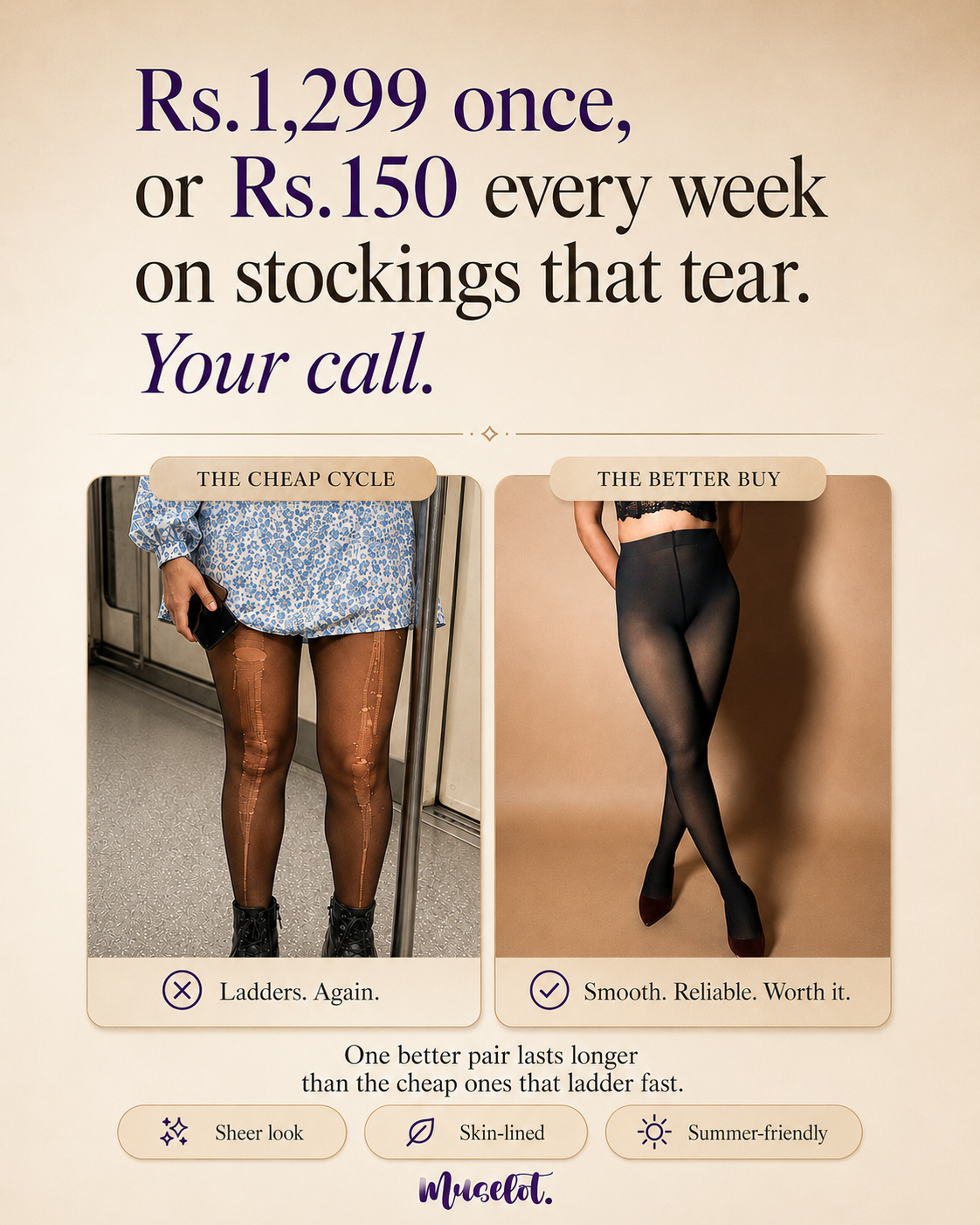 Muselot India Facebook ad