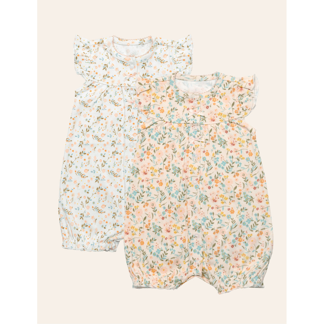 My Little Zone Facebook ad: 100% organic cotton baby rompers.