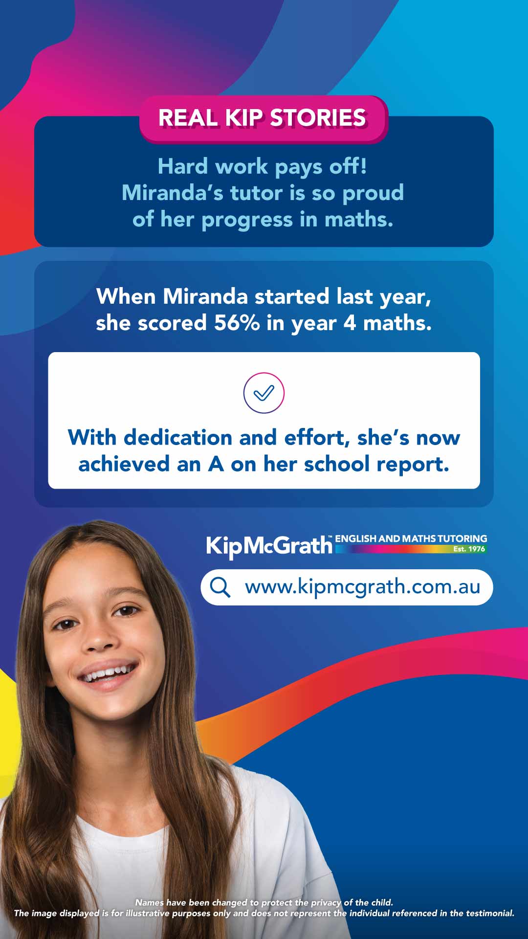 Kip McGrath Education Centres Australia Facebook ad