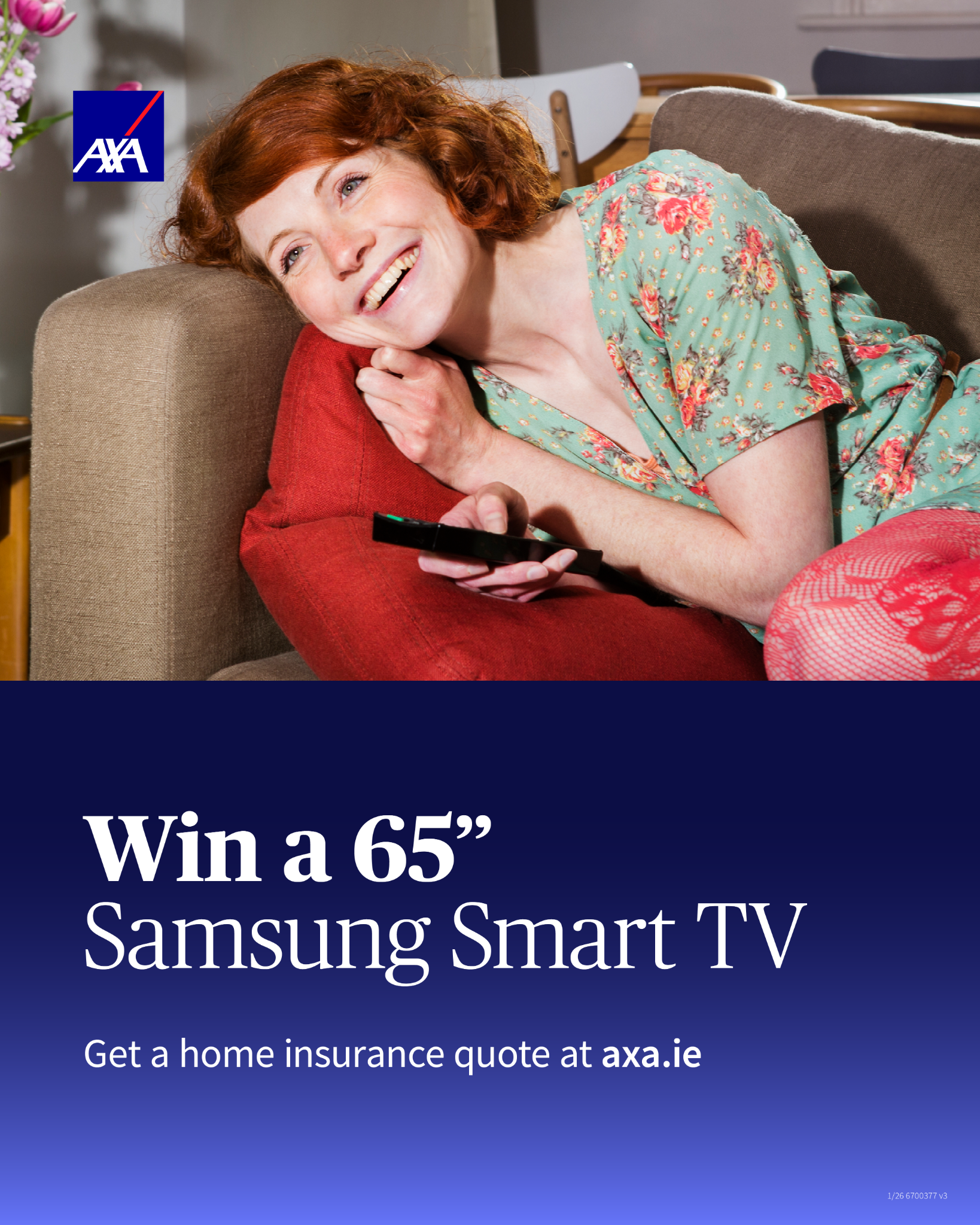 AXA Ireland Facebook ad: AXA Home Insurance