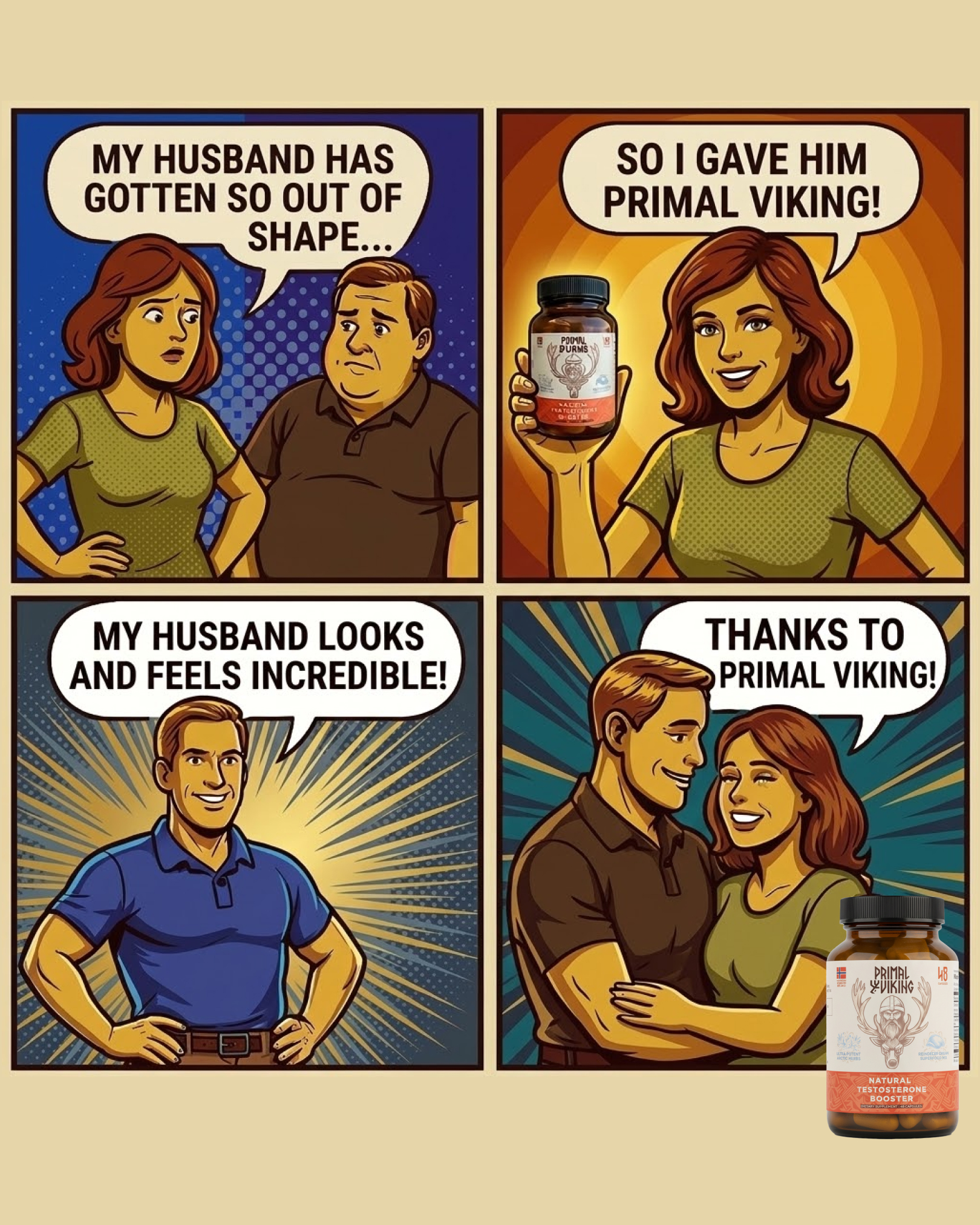 Primal Viking Facebook ad