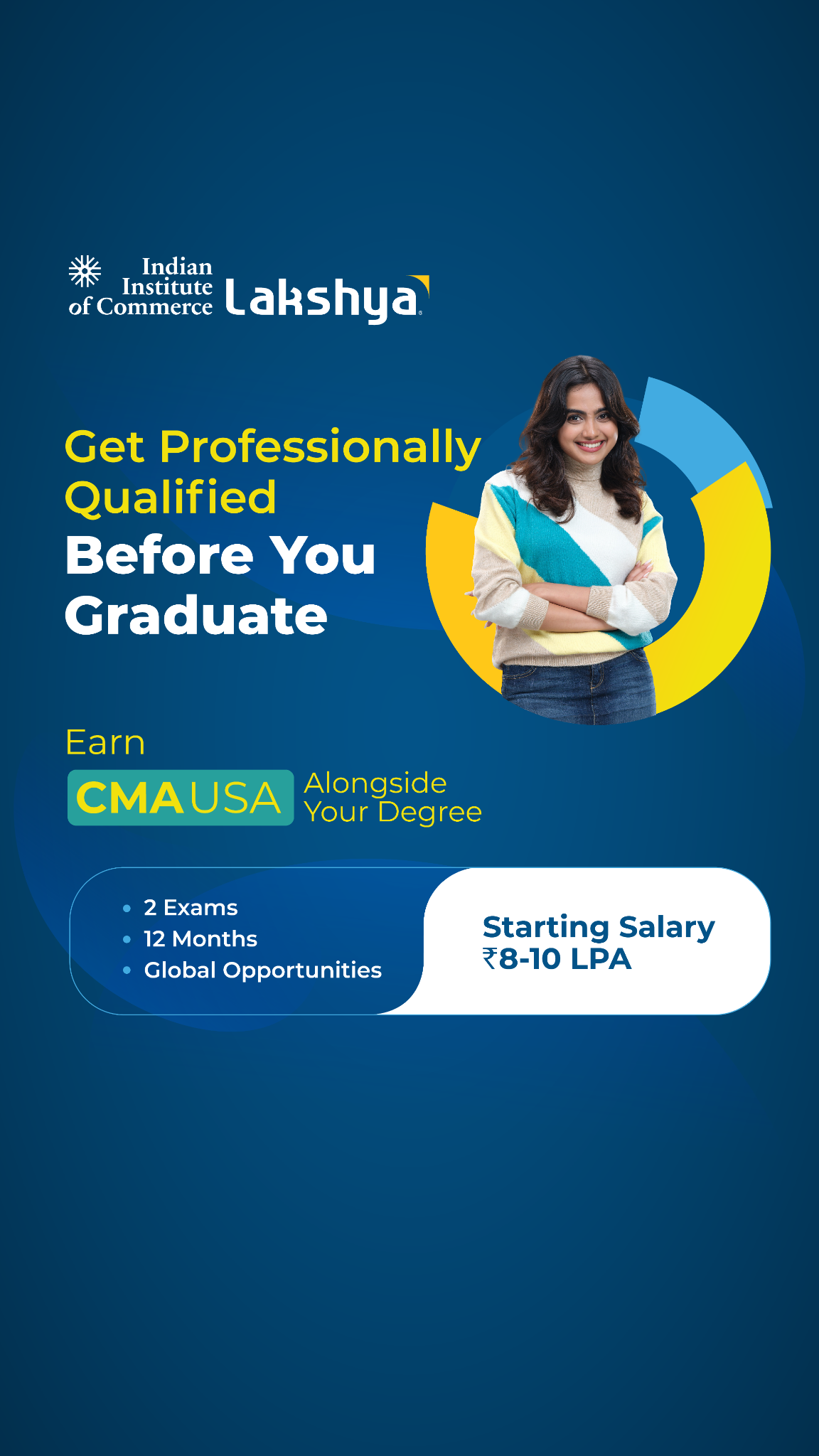 Indian Institute Of Commerce Lakshya Facebook ad