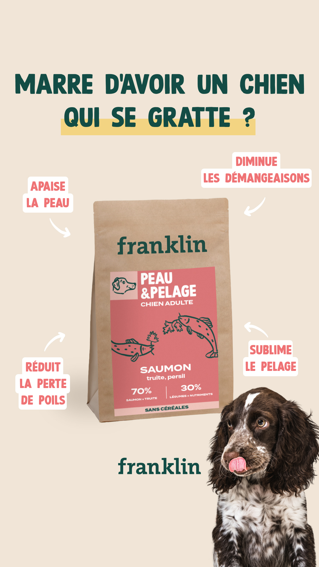 Franklin Pet Food Facebook ad