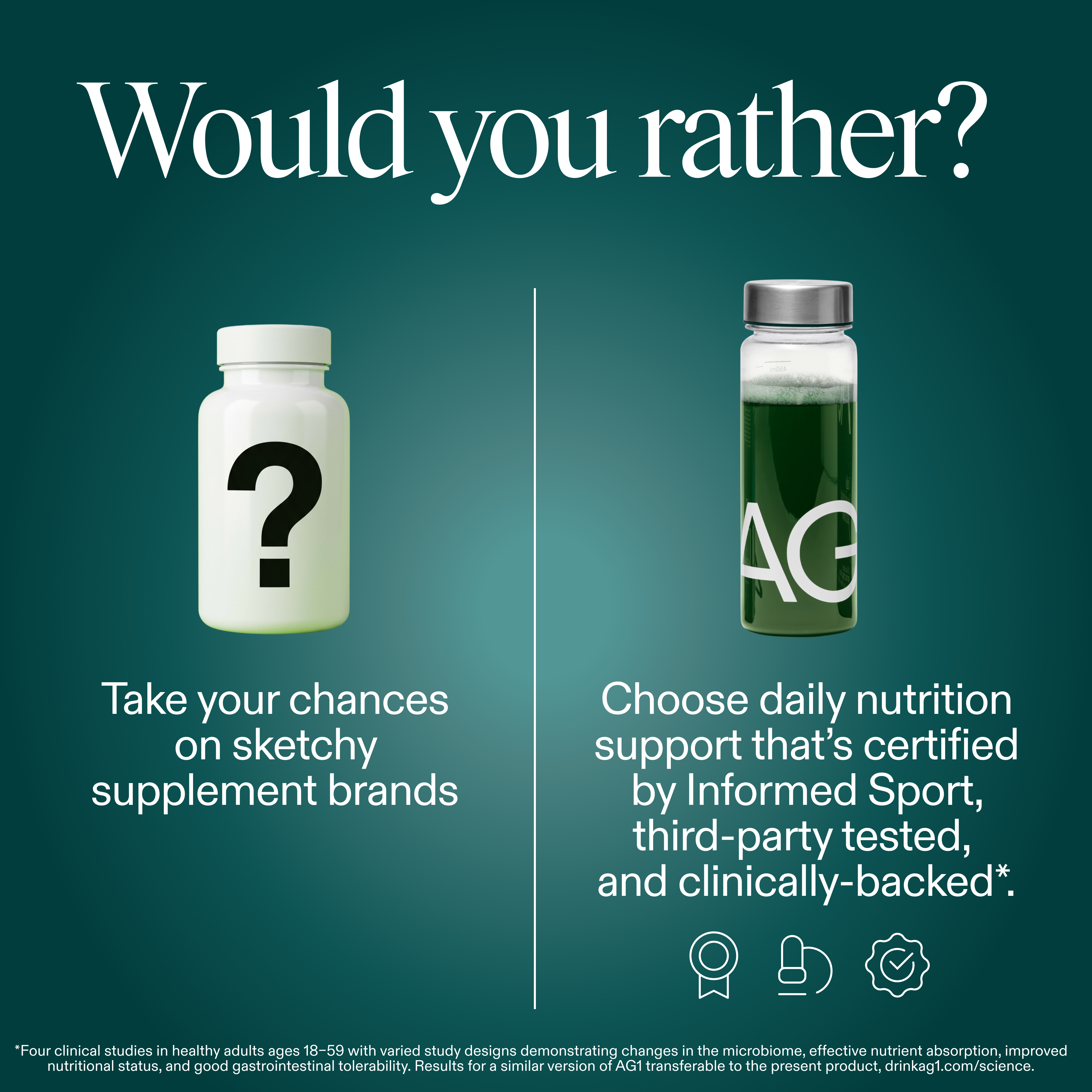 AG1 by Athletic Greens Facebook ad