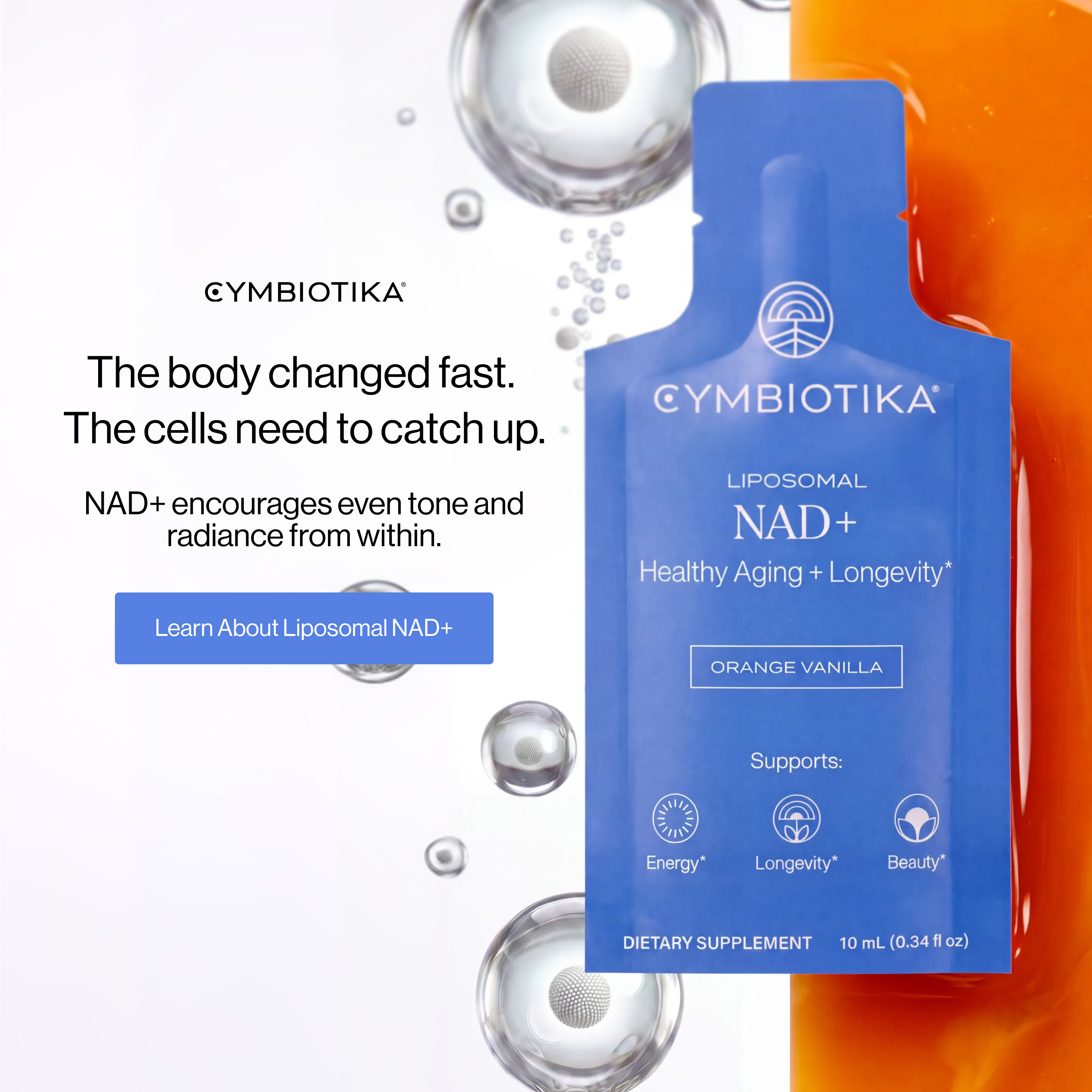 Cymbiotika Facebook ad