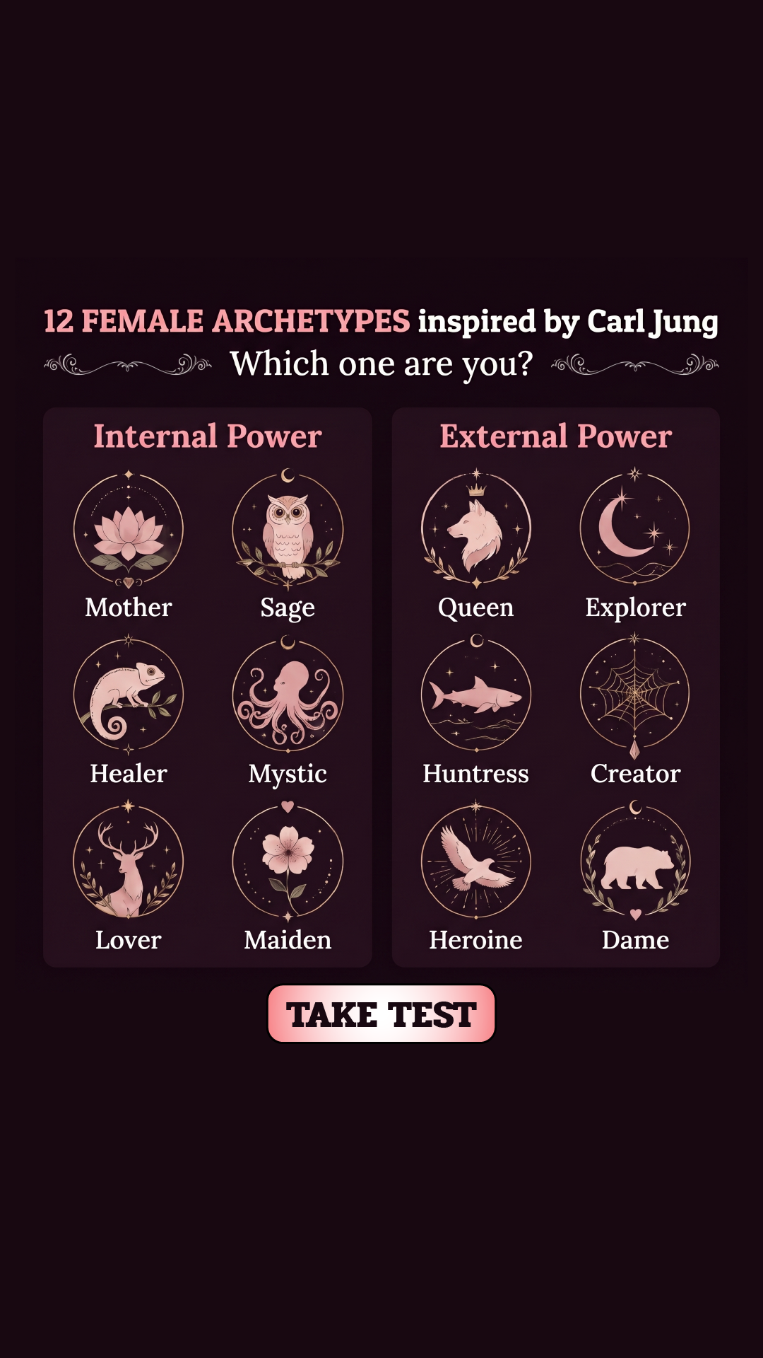 Personality Type Facebook ad