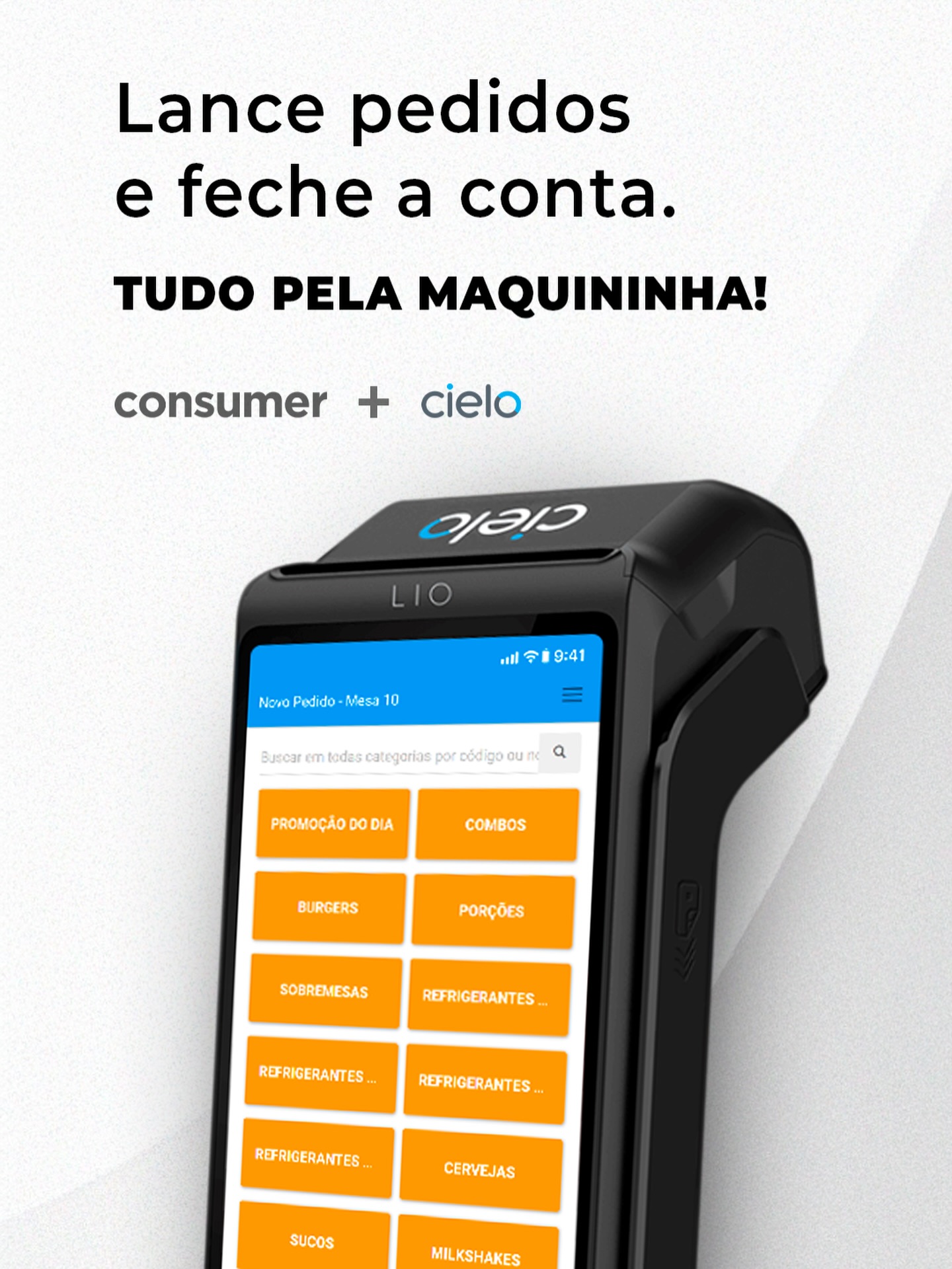 Consumer Facebook ad: Comanda Eletrônica Consumer | App de Comanda Mobile para…