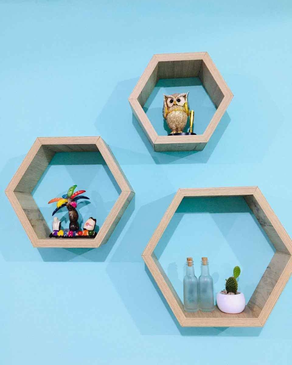 Kevin López Facebook ad: REMATE JUEGO DE HEXAGONOS FLOTANTES GRANDES