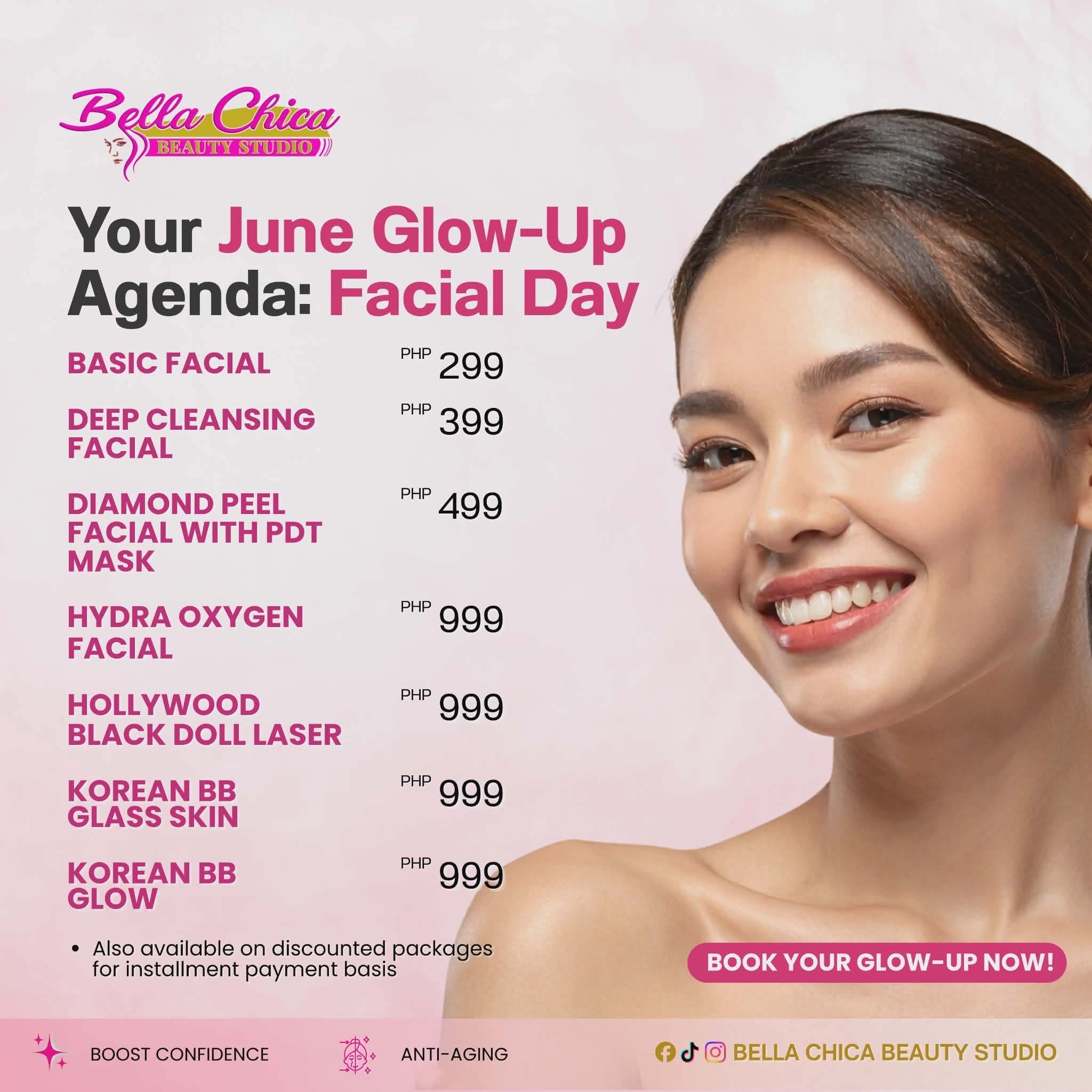 Bella Chica Beauty Studio-San Fernando, La Union Branch Facebook ad
