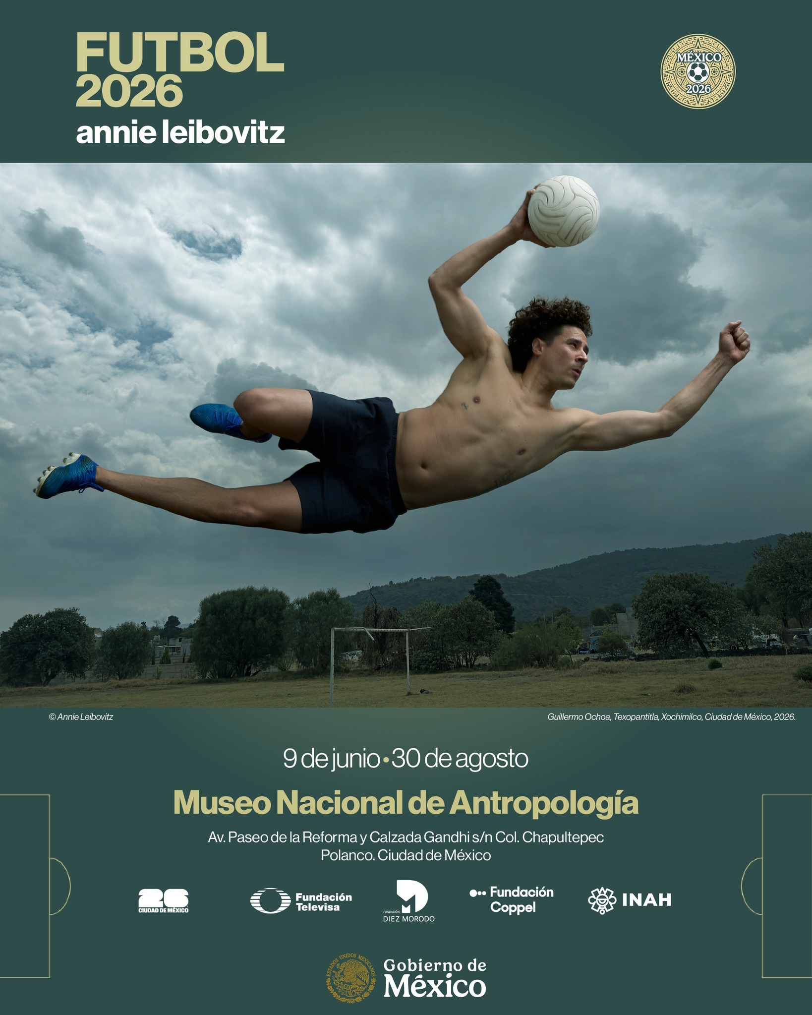 Fundación Televisa Facebook ad: Futbol 2026 | Annie Leibovitz