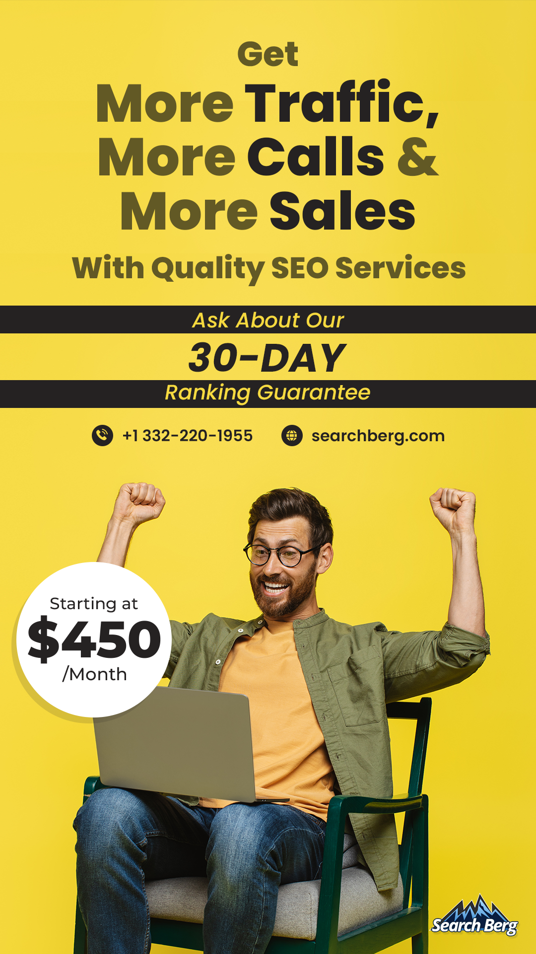 SearchBerg Marketing Facebook ad