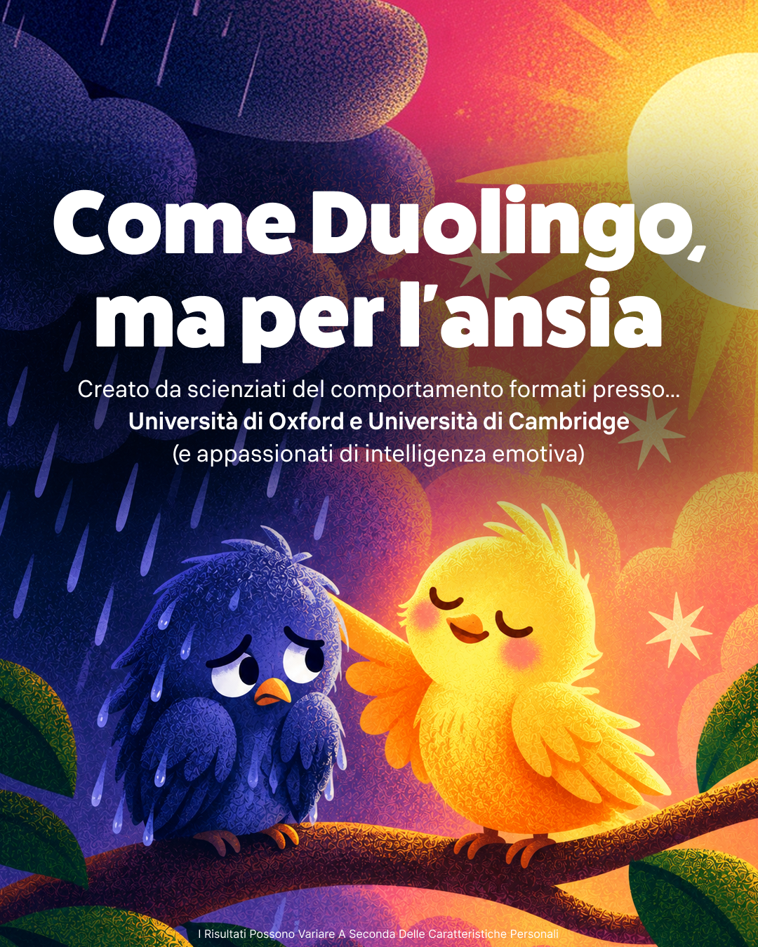 Mindway App Facebook ad: Test di pensiero eccessivo cronico