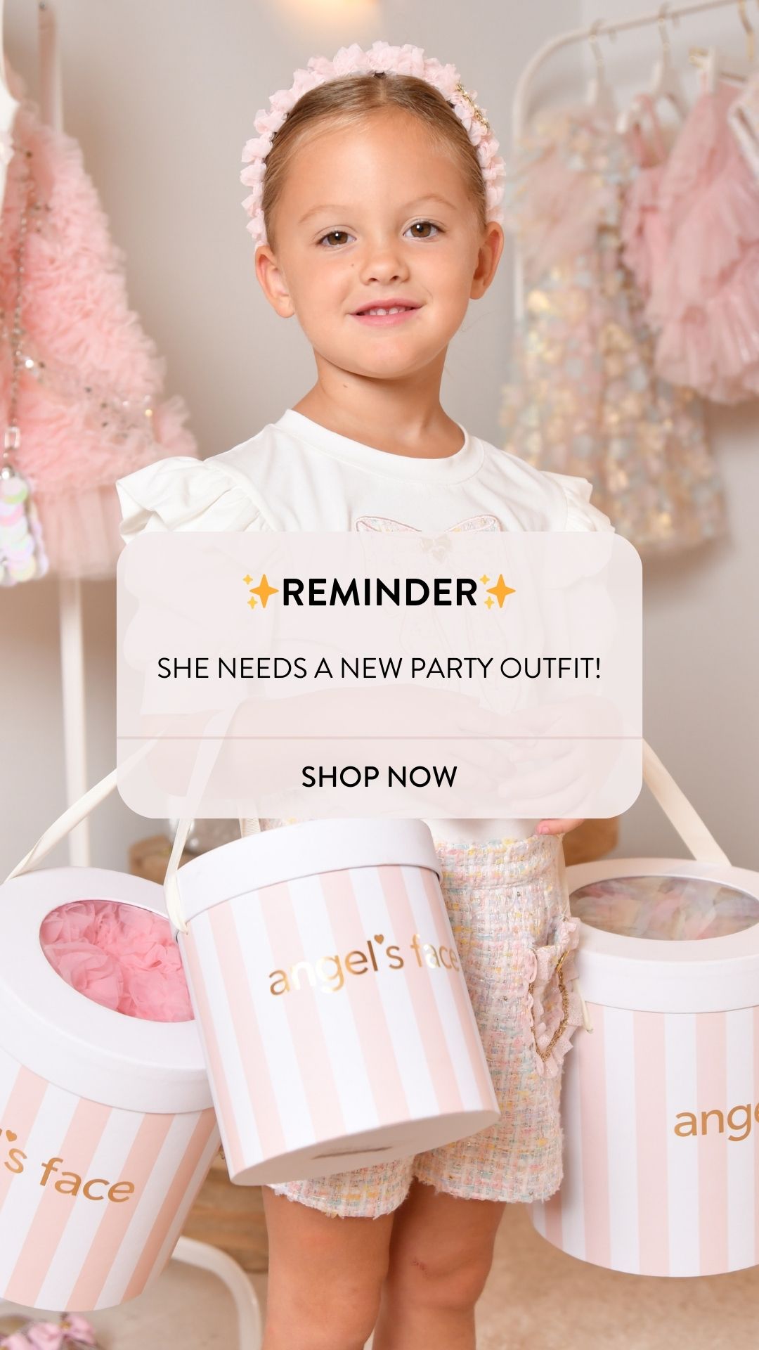 Angel's Face Facebook ad