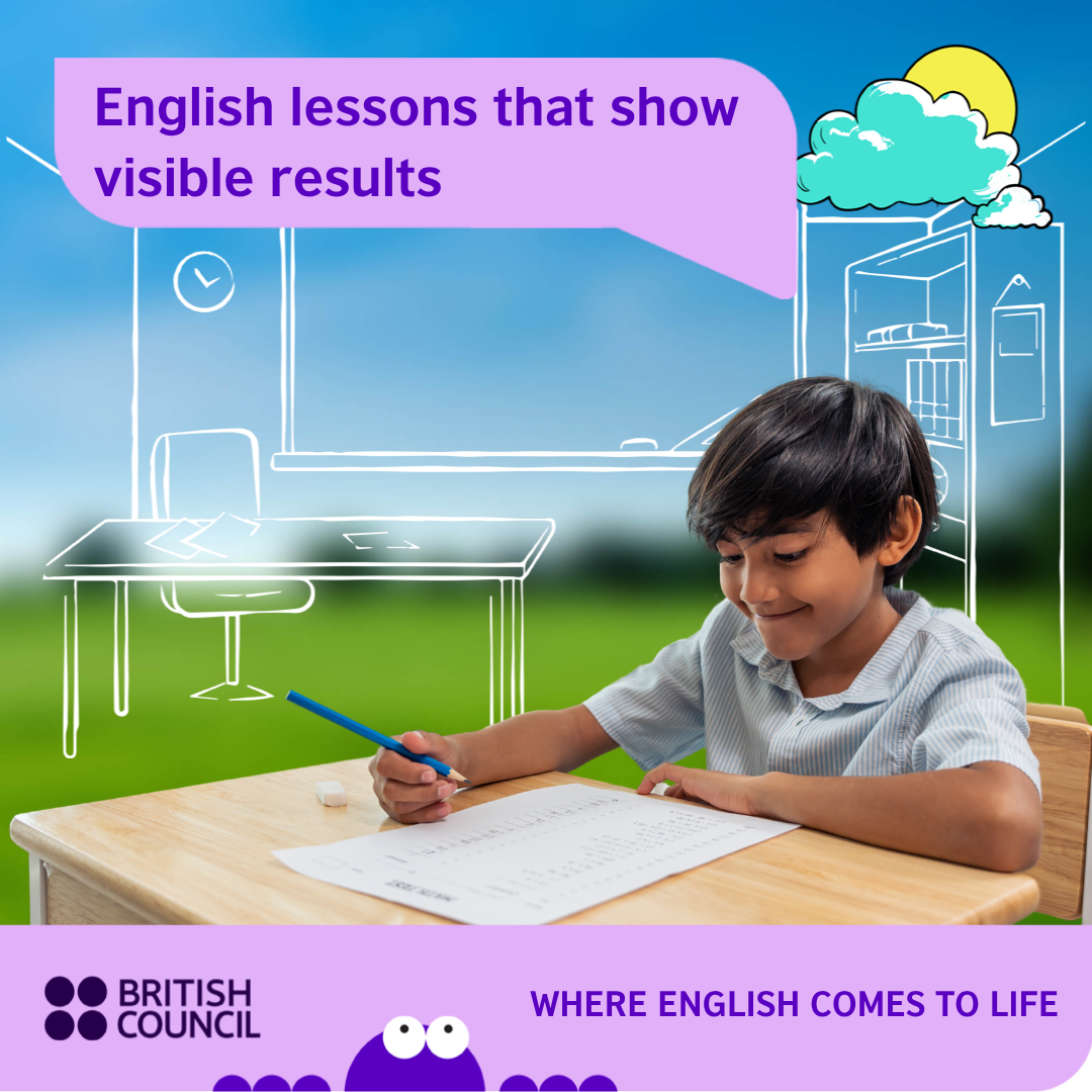 British Council India Facebook ad