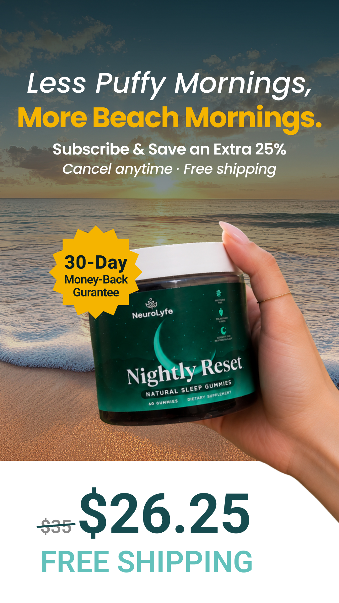 Neurolyfe Facebook ad