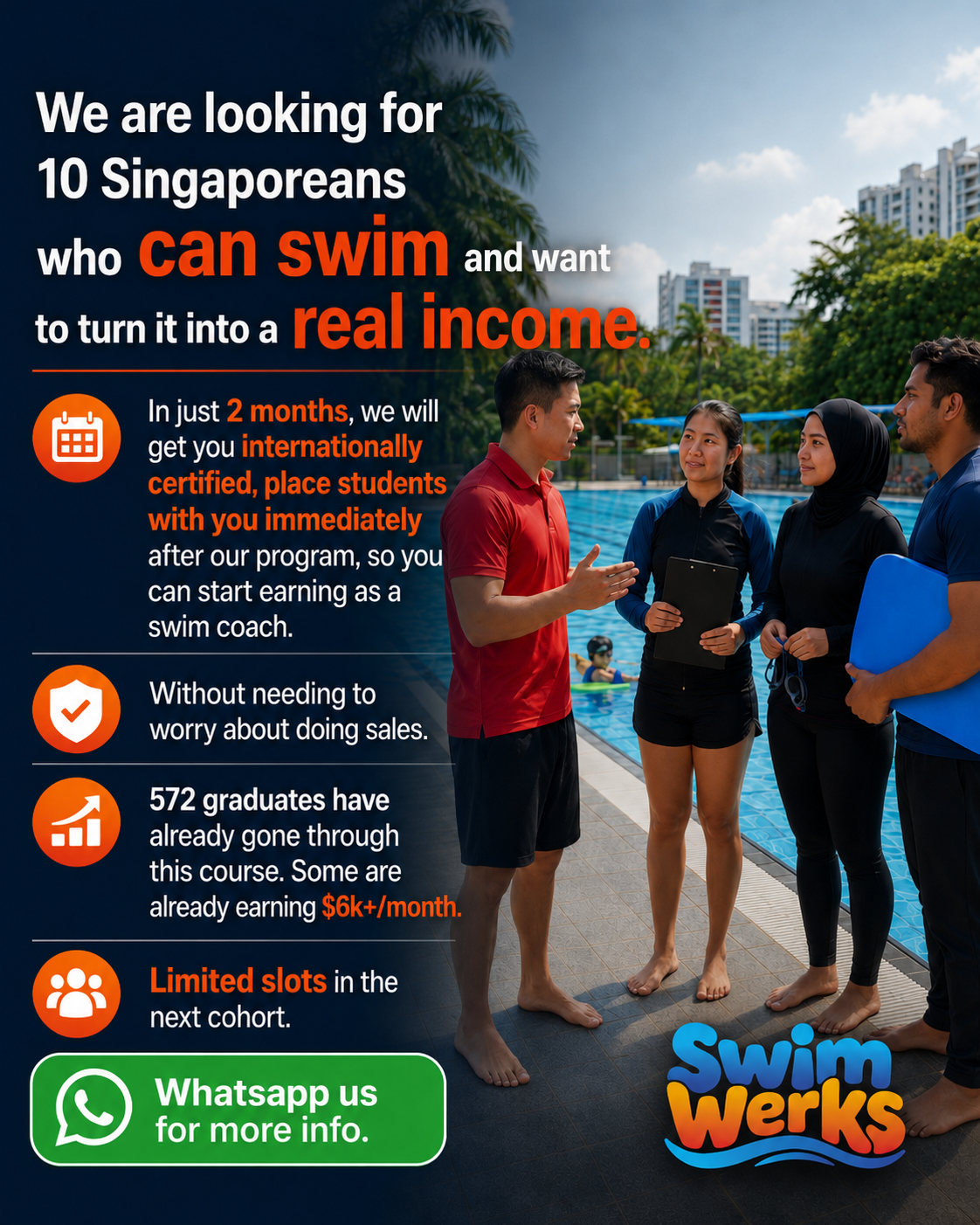Swimwerks Facebook ad