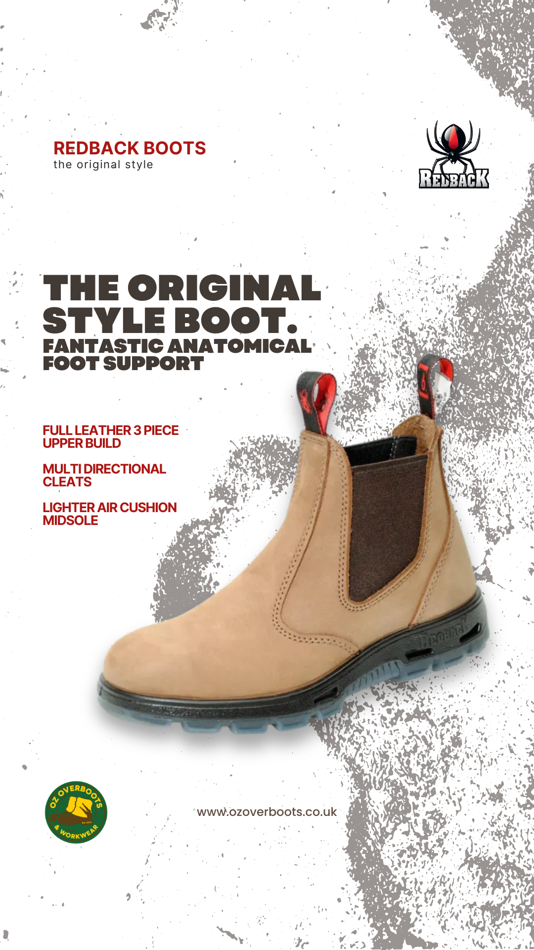 Oz OverBoots Facebook ad