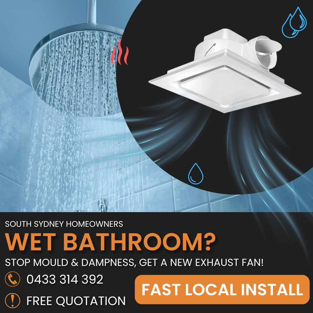 endlesselectrical Facebook ad: Is Your Bathroom Breeding Mould?