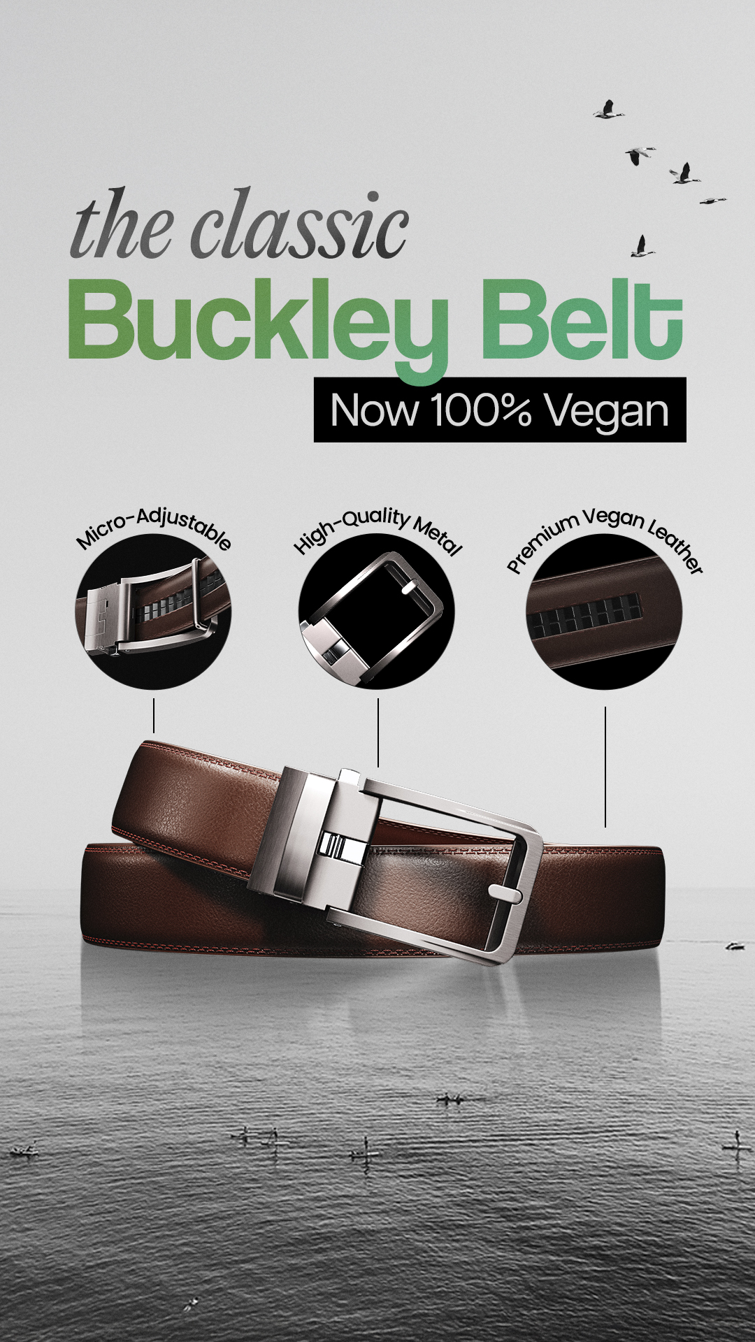 Buckley Belts Facebook ad