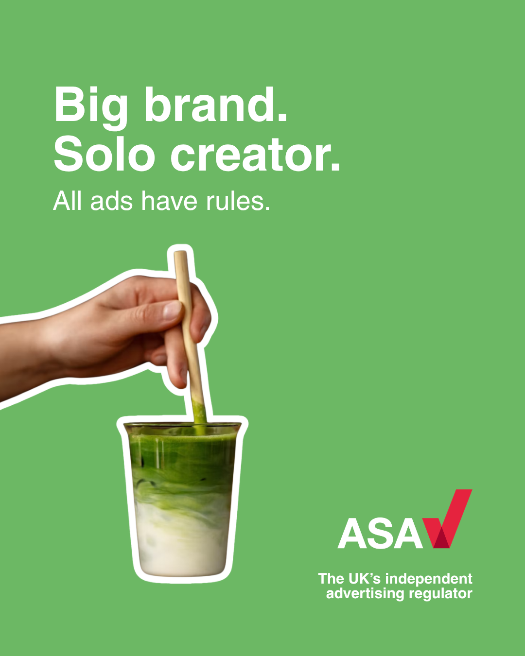 Advertising Standards Authority Facebook ad: Advertising in the UK is regulated.