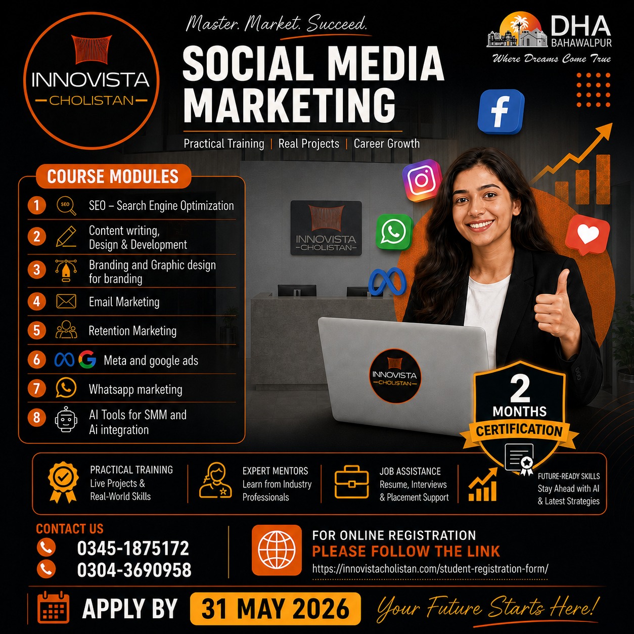 InnoVista Cholistan Facebook ad: InnoVista Cholistan Learn, Innovate, Earn South Punjab’s…