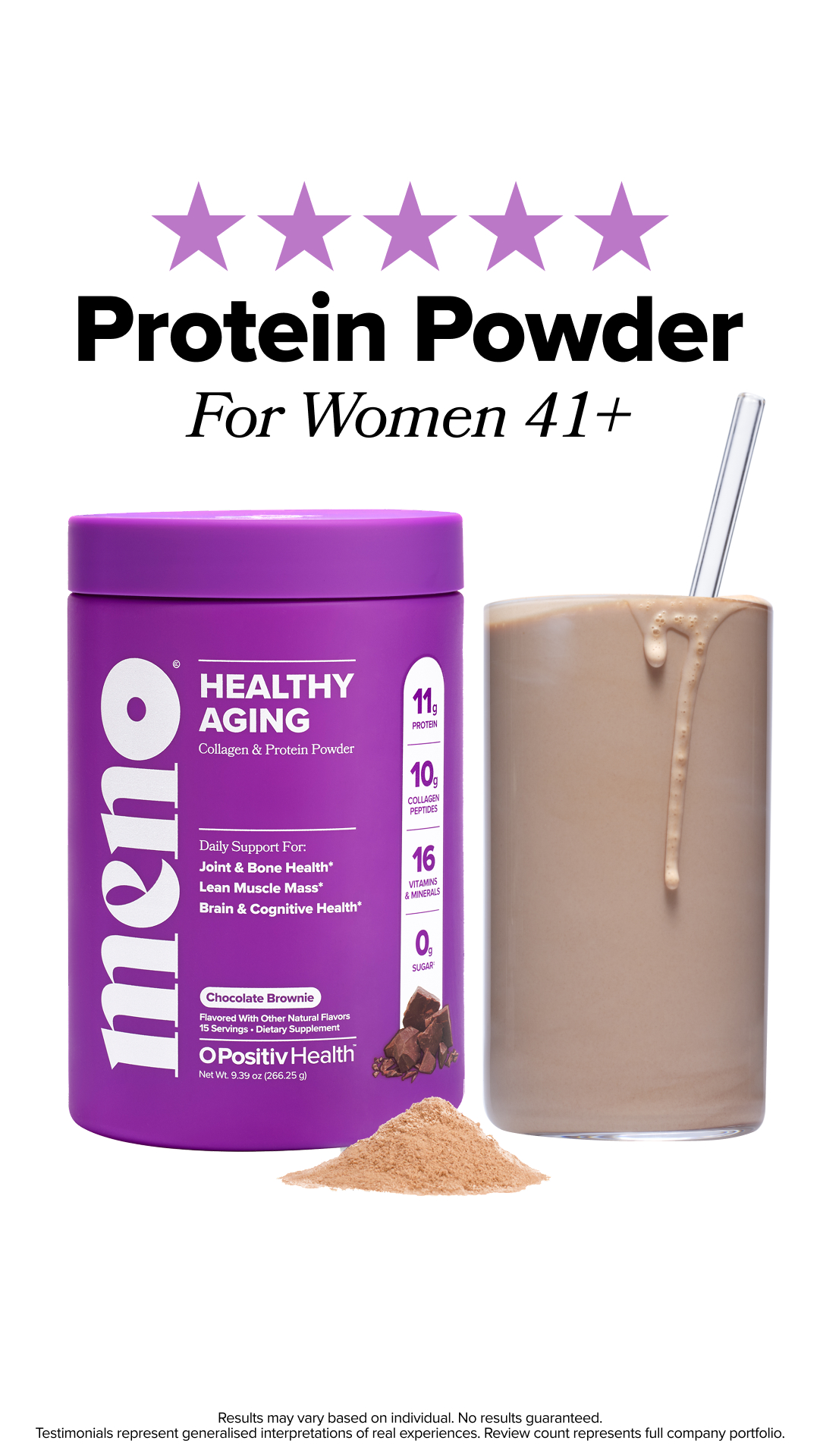 MENO Healthy Aging Facebook ad