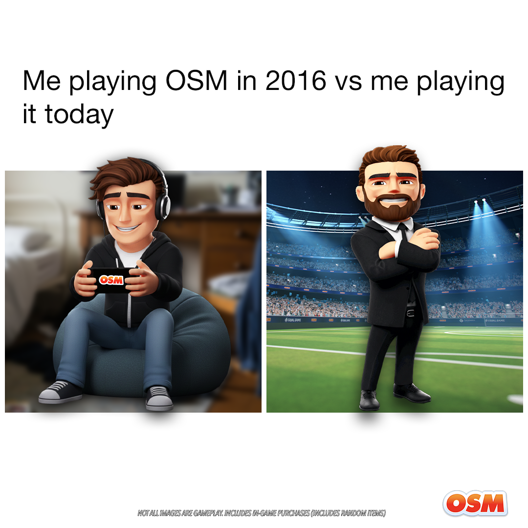 Online Soccer Manager Facebook ad