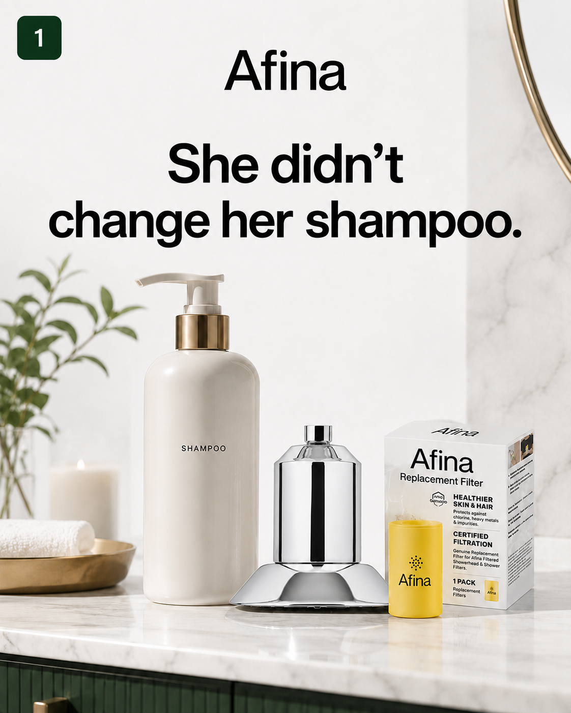 Afina Facebook ad