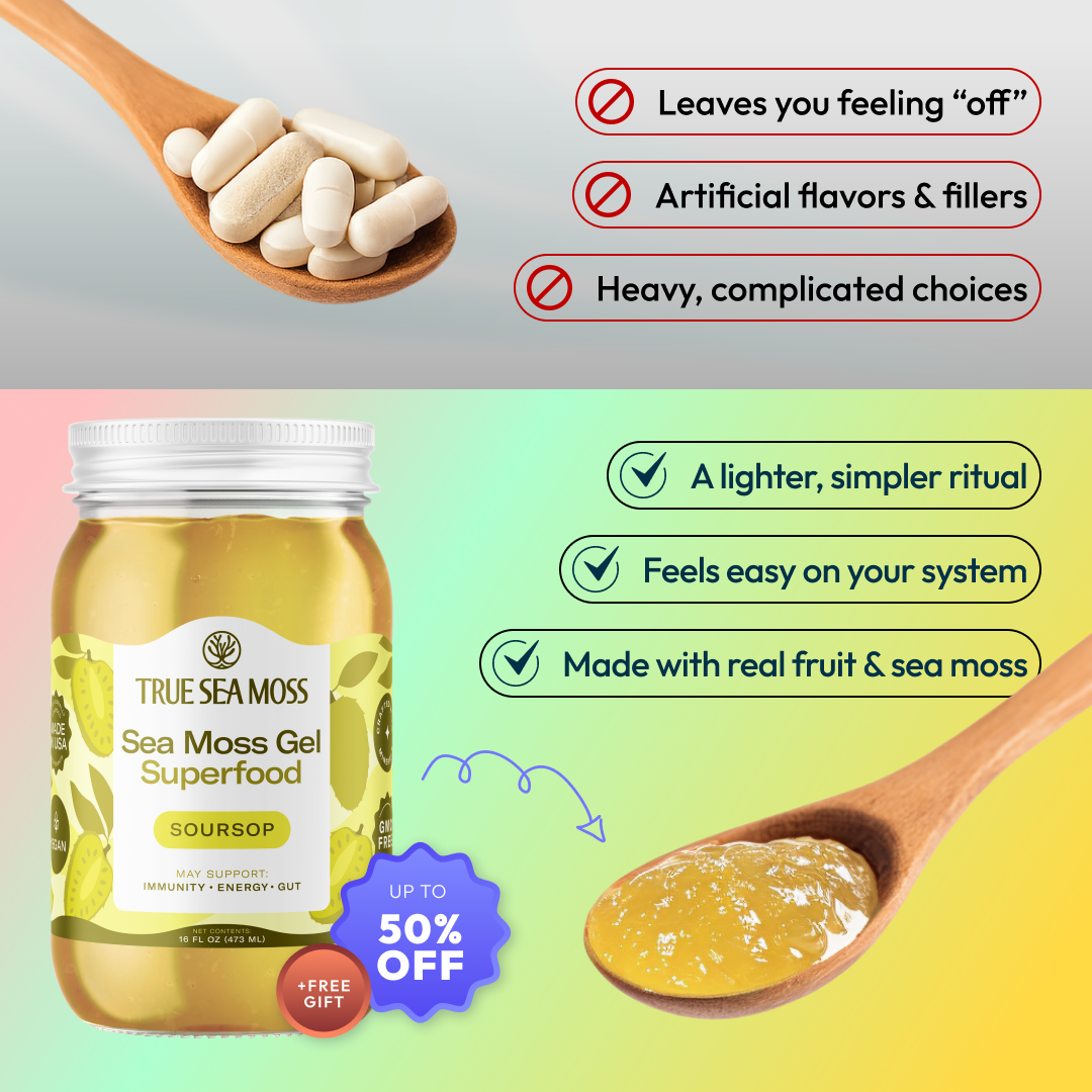 True Sea Moss Health Facebook ad