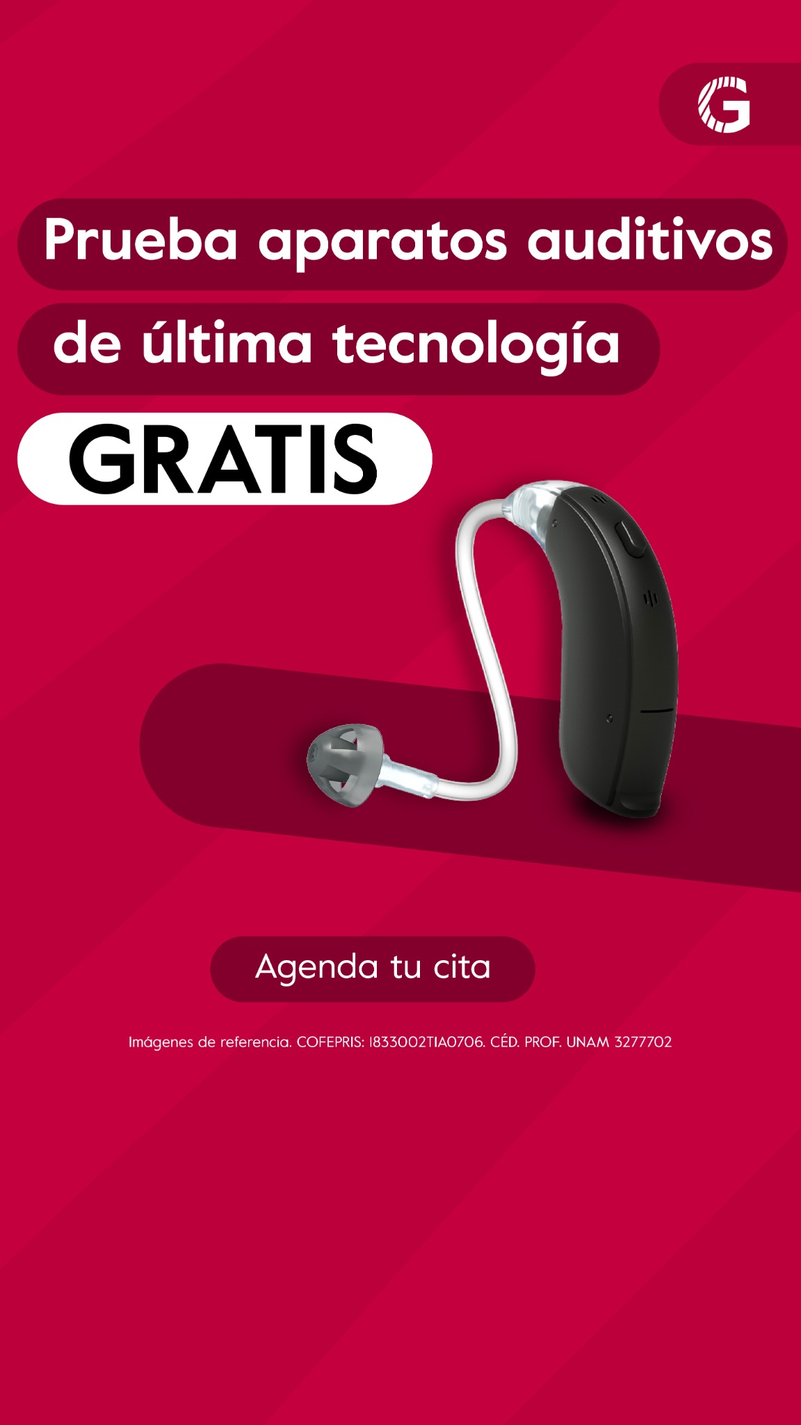 GAES México Facebook ad: ¡Conversa con GAES!