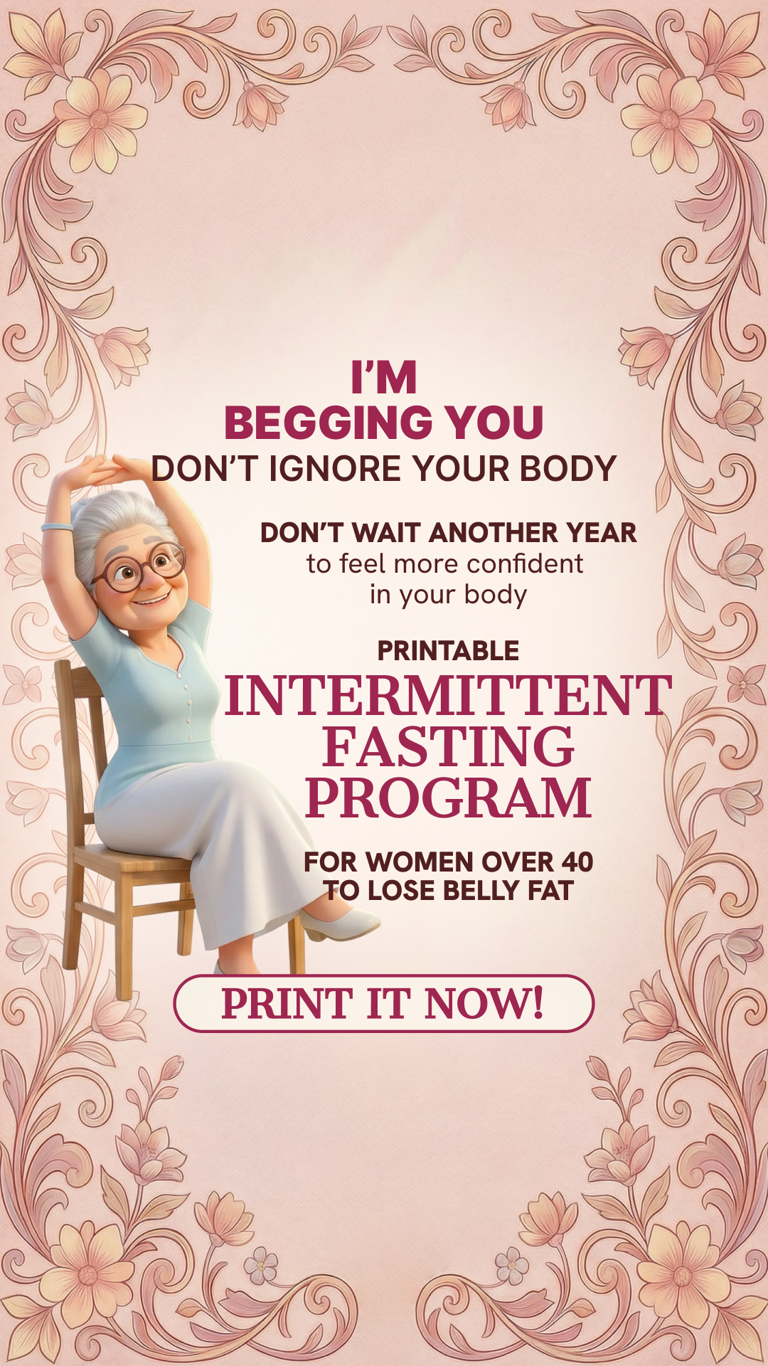 Simple Fasting App Facebook ad