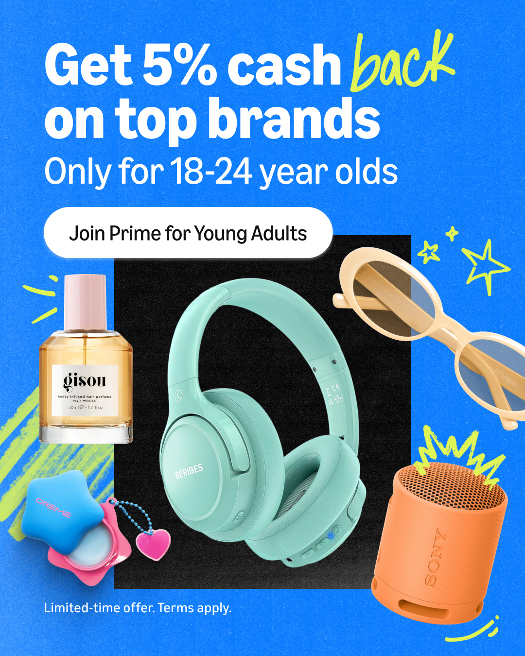 Amazon Prime Facebook ad