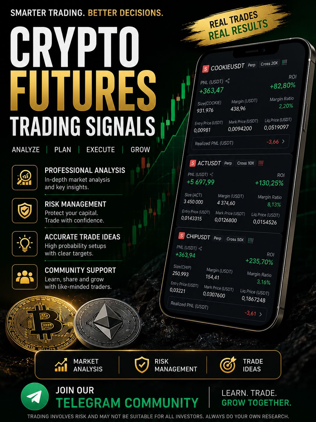Crypto Trader Facebook ad