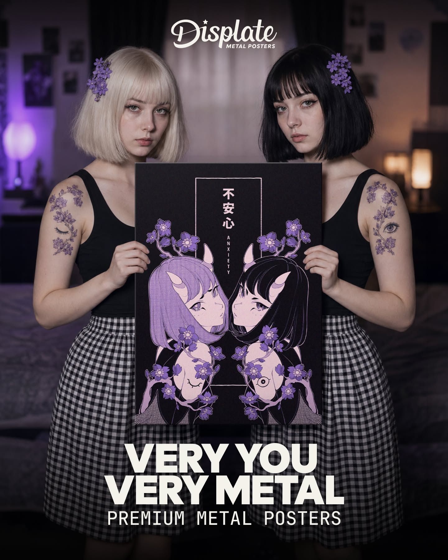 Displate Facebook ad