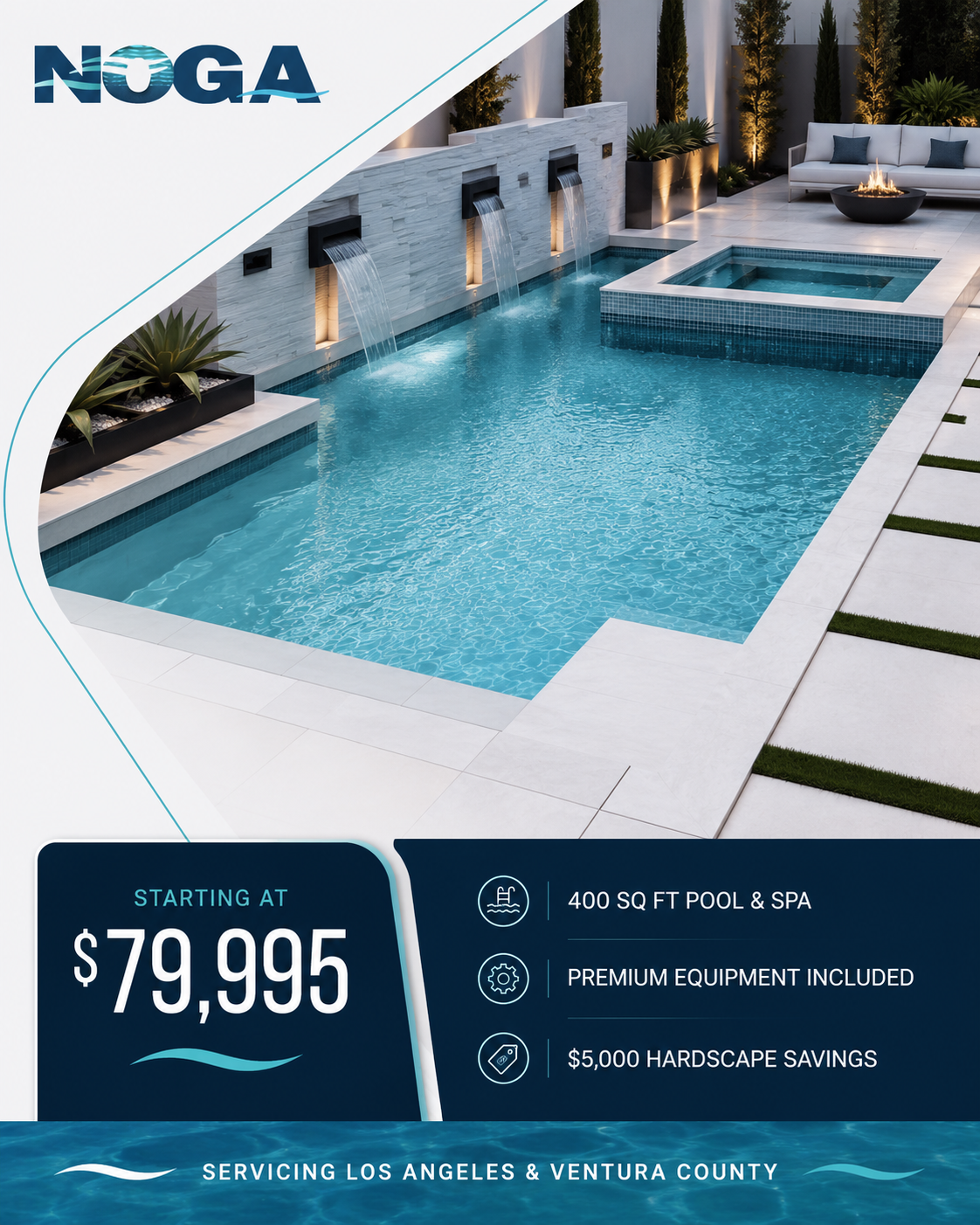 Noga Pool and Spa Facebook ad