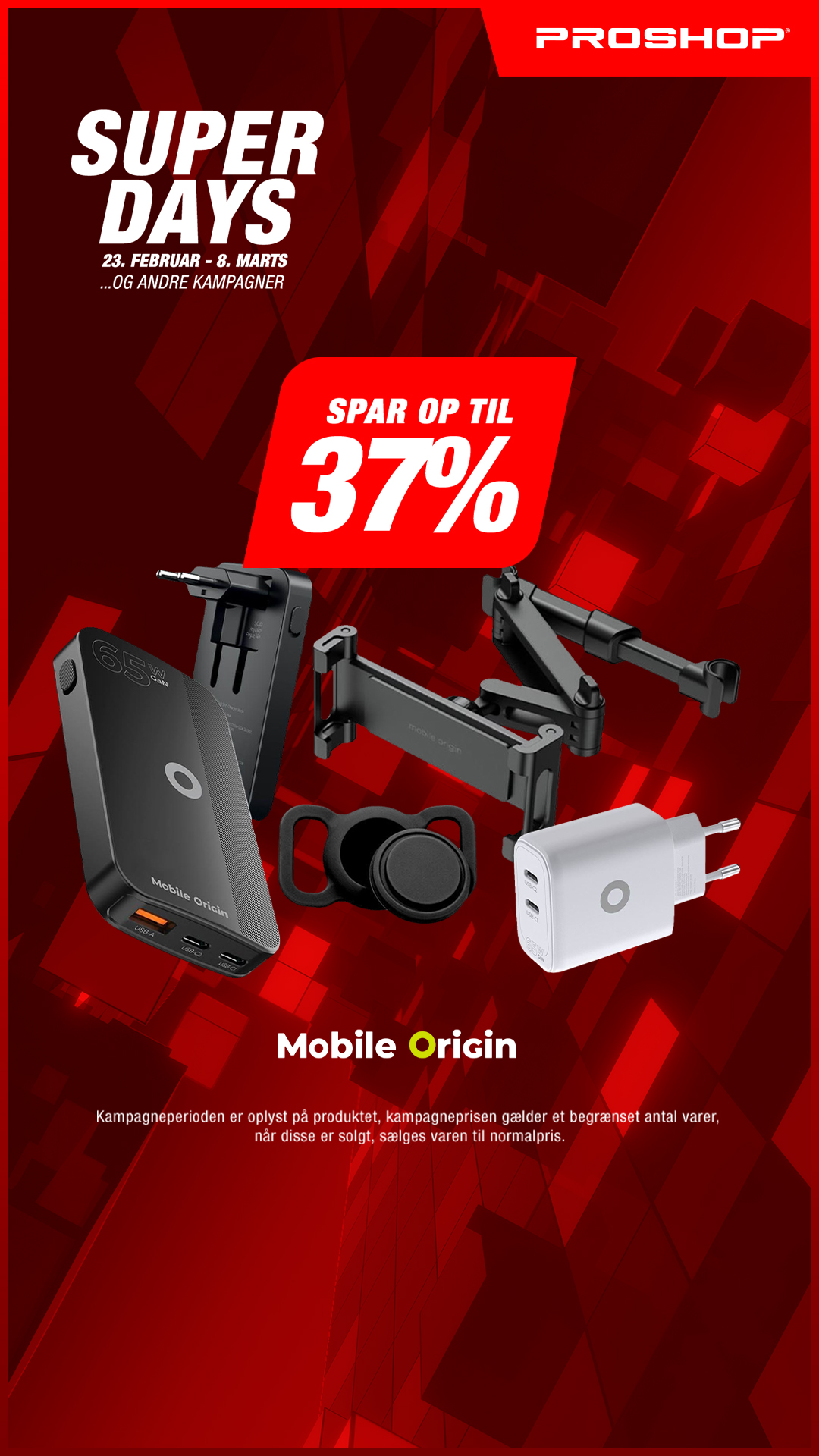Proshop Facebook ad