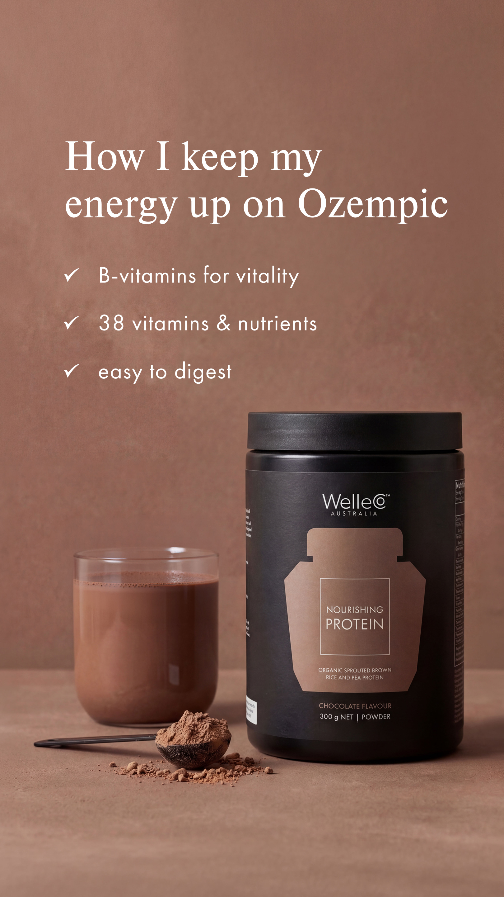 WelleCo Facebook ad