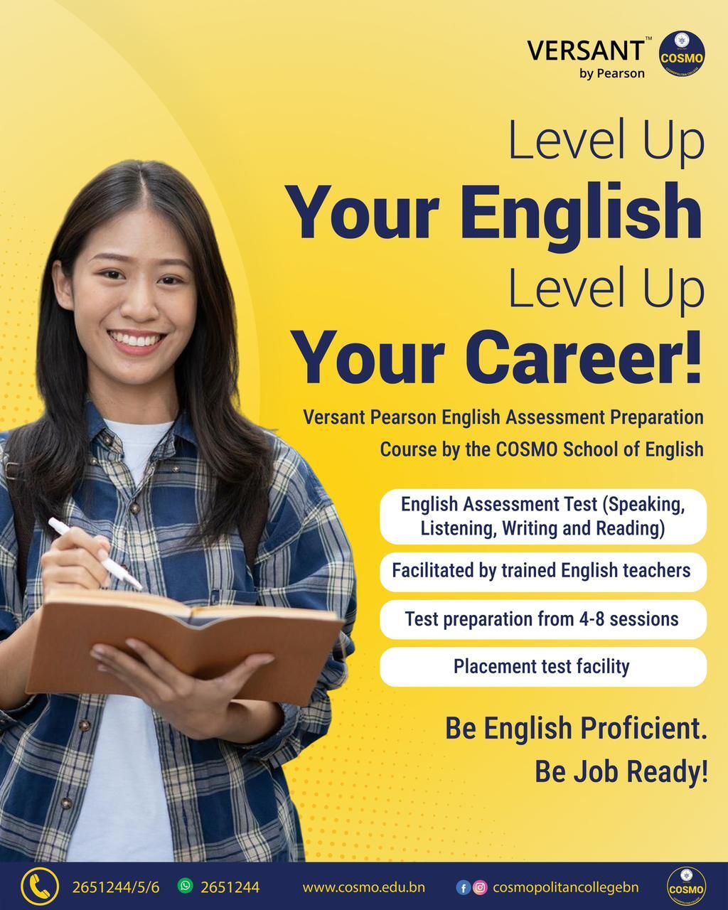 Cosmopolitan College of Commerce & Technology Facebook ad