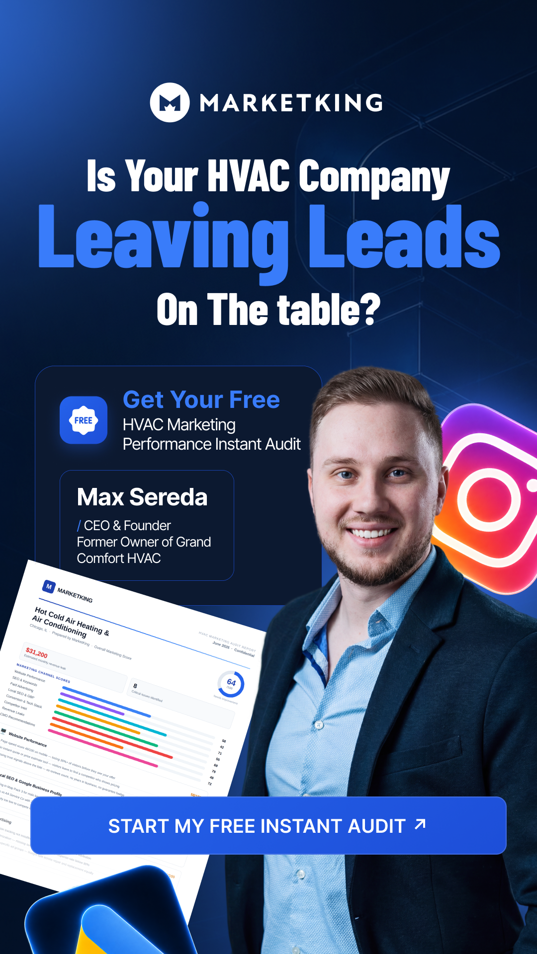 Maxym from MarketKing - Full Service Digital Marketing Agency Facebook ad from Jun 22, 2026