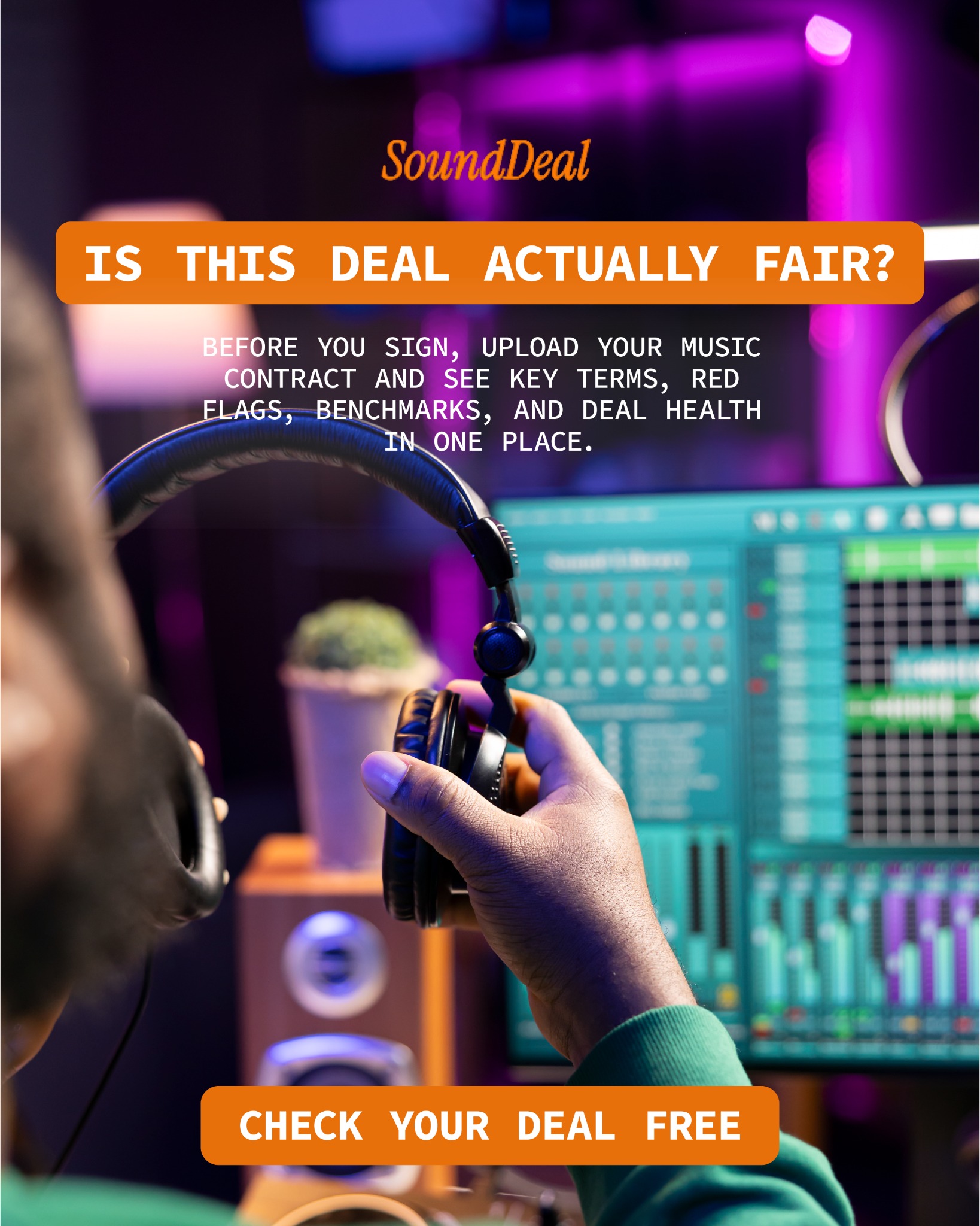 Sound Deal Facebook ad